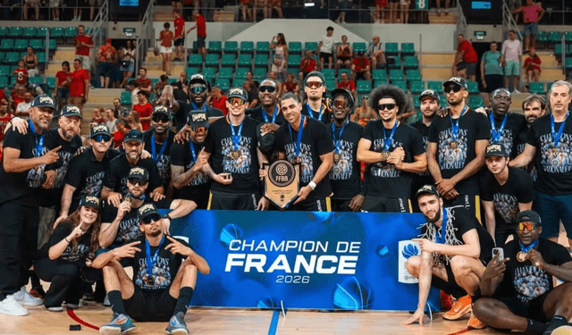 NM1 Playoffs: Levallois Wins NM1 Title After Beating Mulhouse 82-75 in the Final
