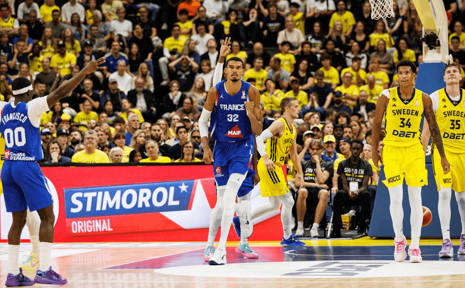 2027 World Cup: Wembanyama leads France to 84-69 win over Sweden in qualifiers