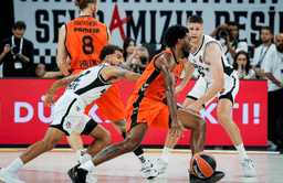 Rédacteur BeBasket EN Valencia edged Besiktas 96-94, Fenerbahce beat Virtus Bologna 78-68 and Partizan routed Milano 92-76 to close out EuroLeague Round 1's second night on Friday, September 25, 2026.
