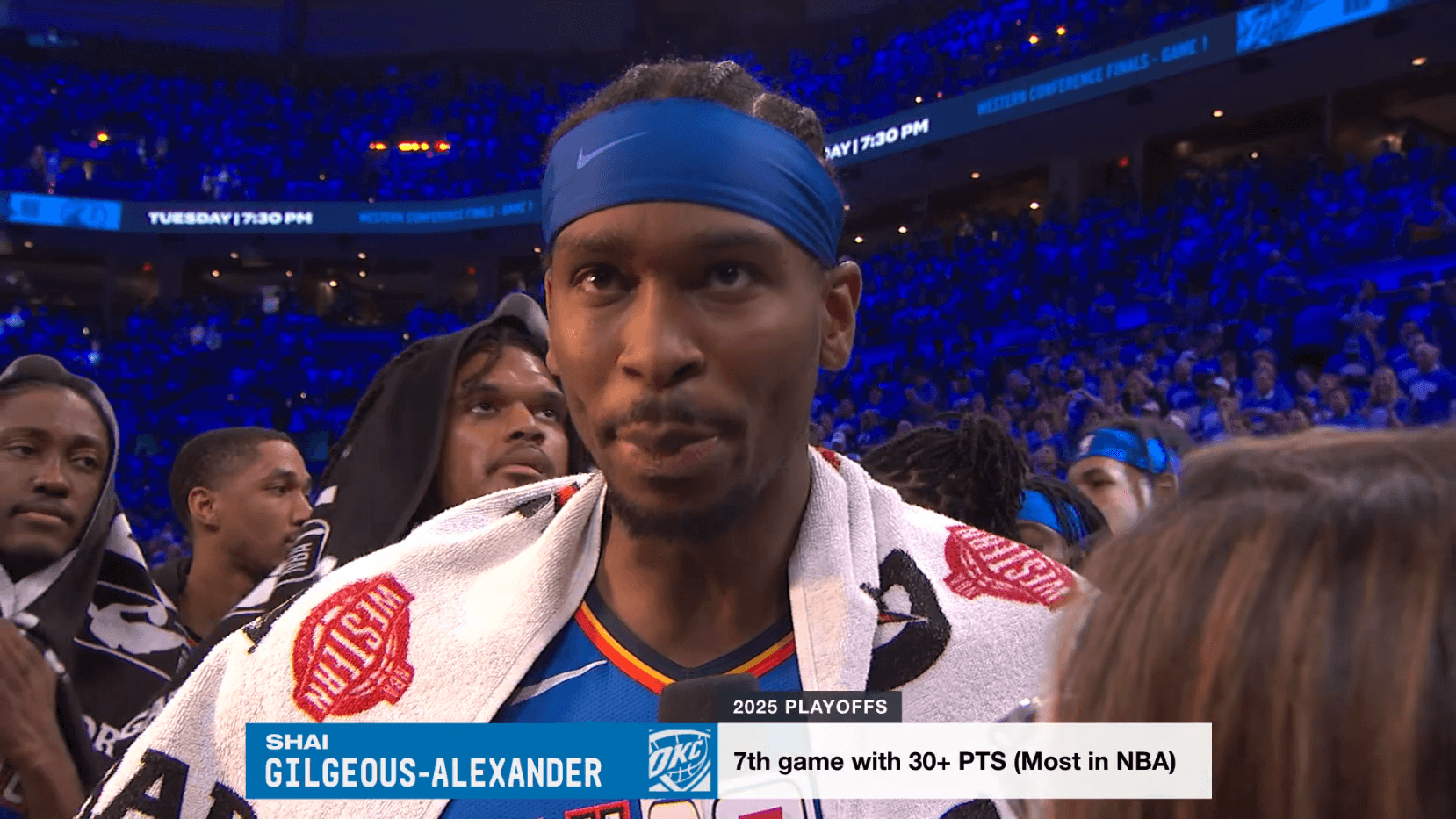Shai Gilgeous-Alexander leads Thunder to Western Conference Finals
