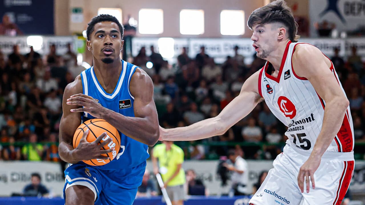 Six days after his disappointing Eurobasket, Theo Maledon has successful debut with Real Madrid