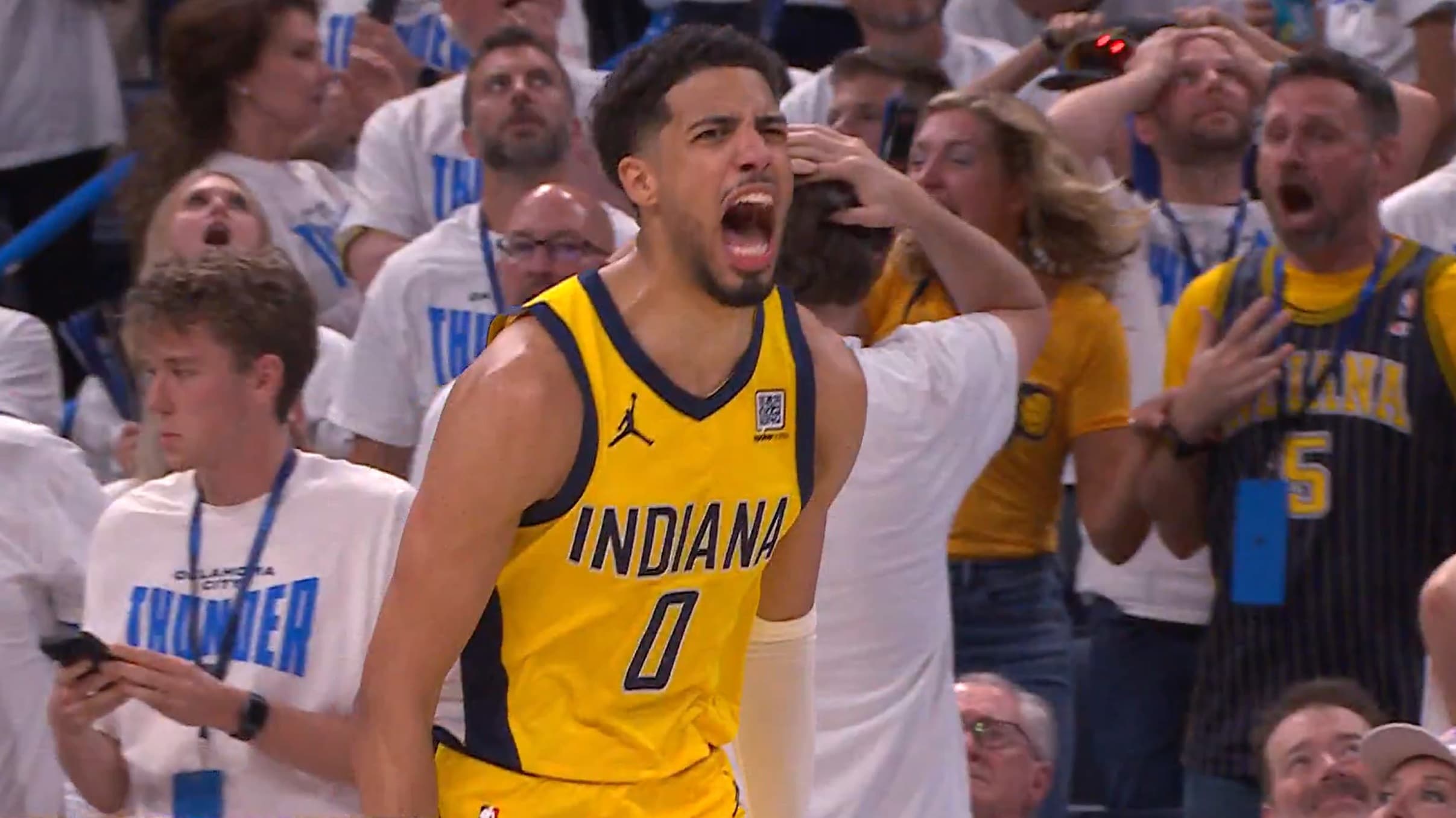 Tyrese Haliburton stuns OKC with buzzer-beater, Indiana takes Game 1 of NBA Finals