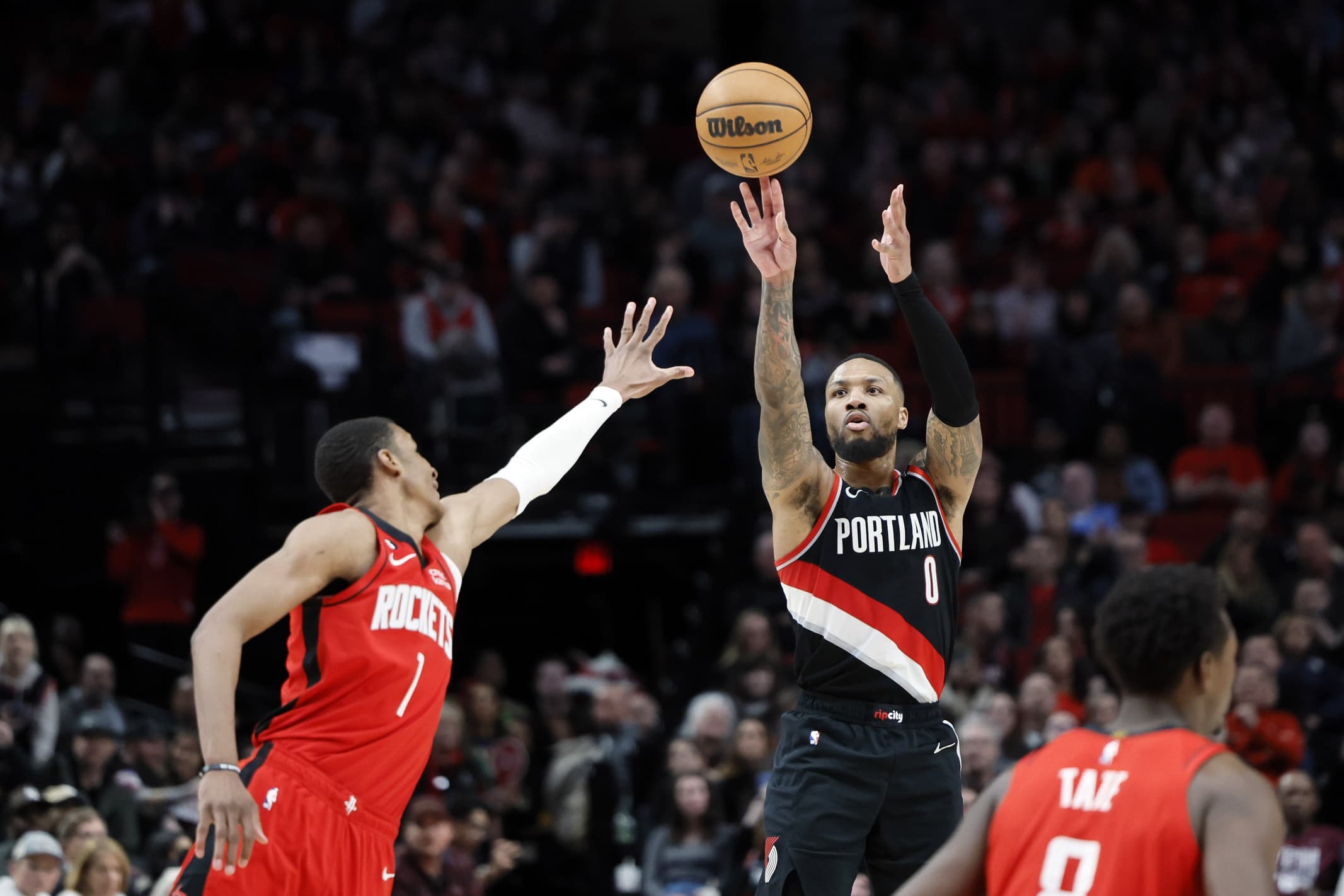 Damian Lillard makes his return to Portland!