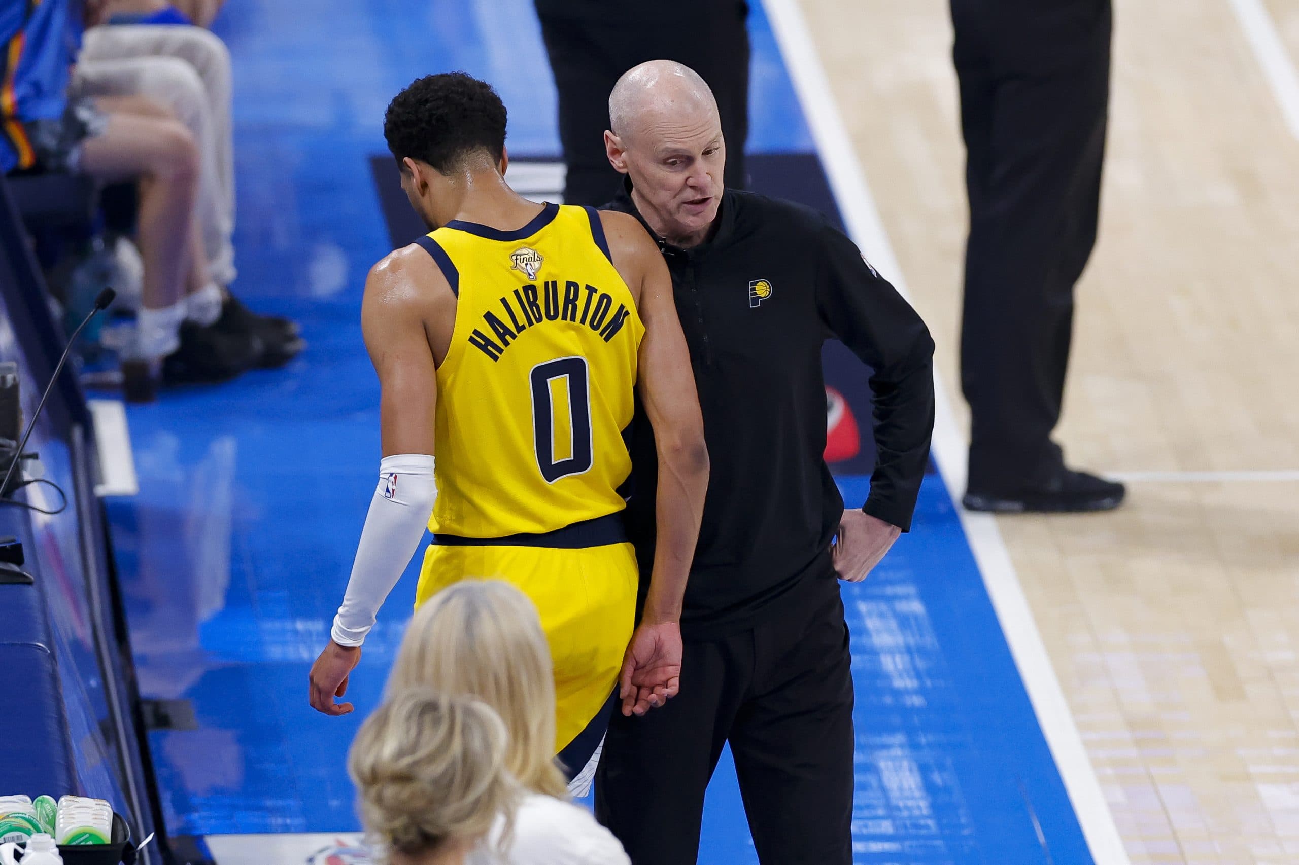 Tyrese Haliburton questionable for NBA Finals Game 6 against OKC due to calf injury
