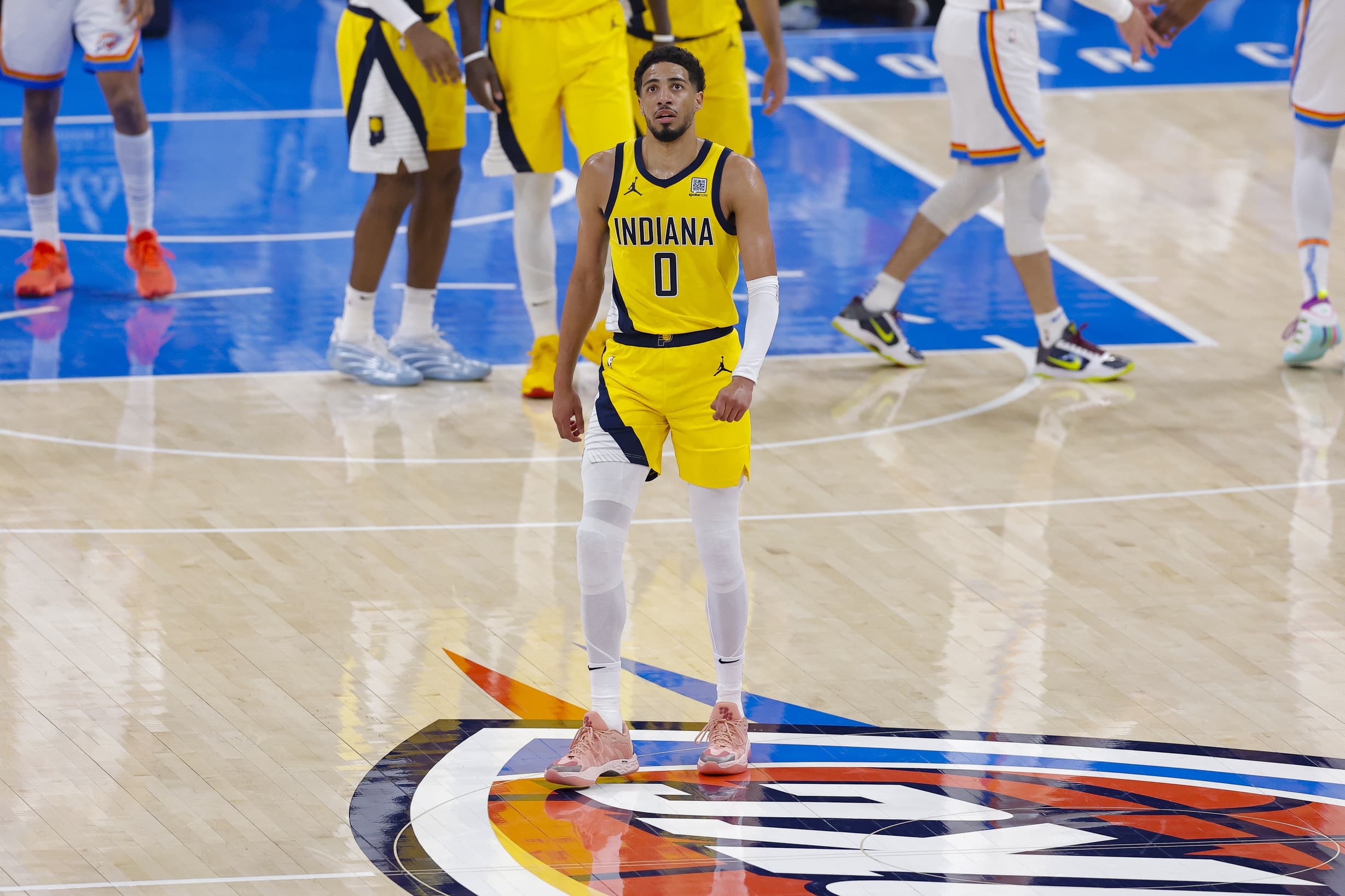Tyrese Haliburton injured his calf during Game 5 of the 2025 NBA Finals