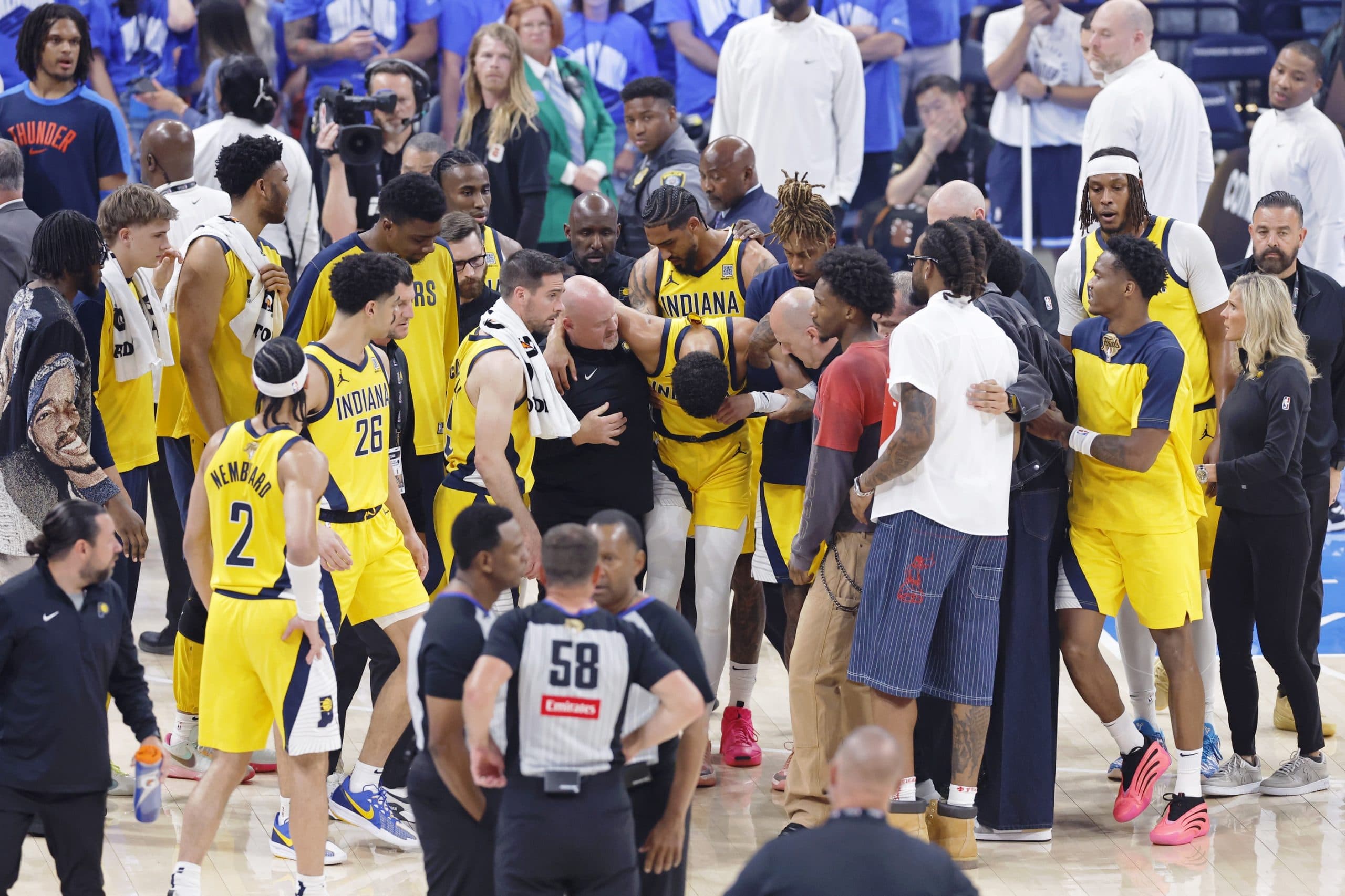 Tyrese Haliburton injured his Achilles tendon during NBA Finals Game 7