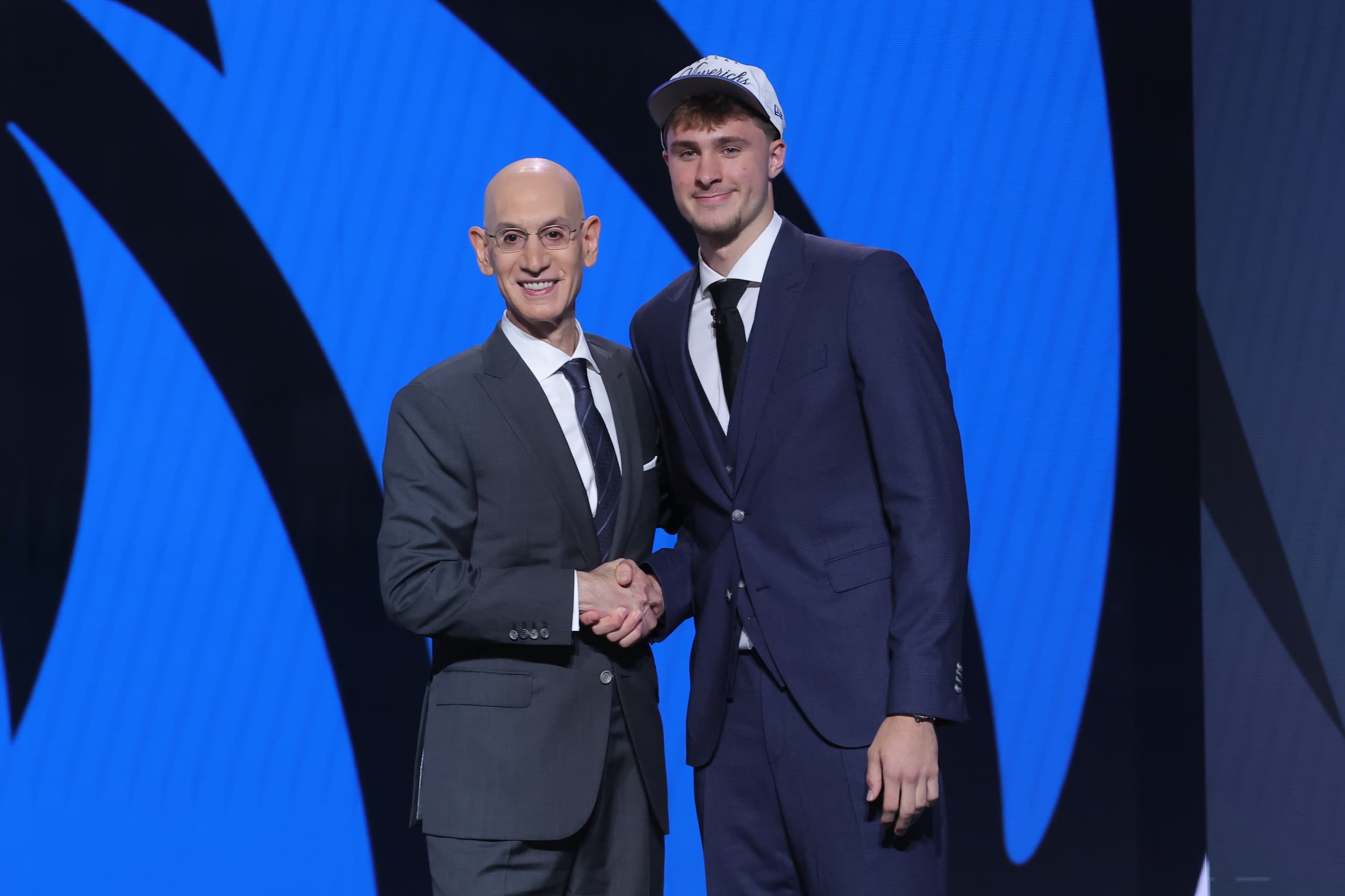 Cooper Flagg officially joins Dallas Mavericks as 1st pick in 2025 NBA Draft