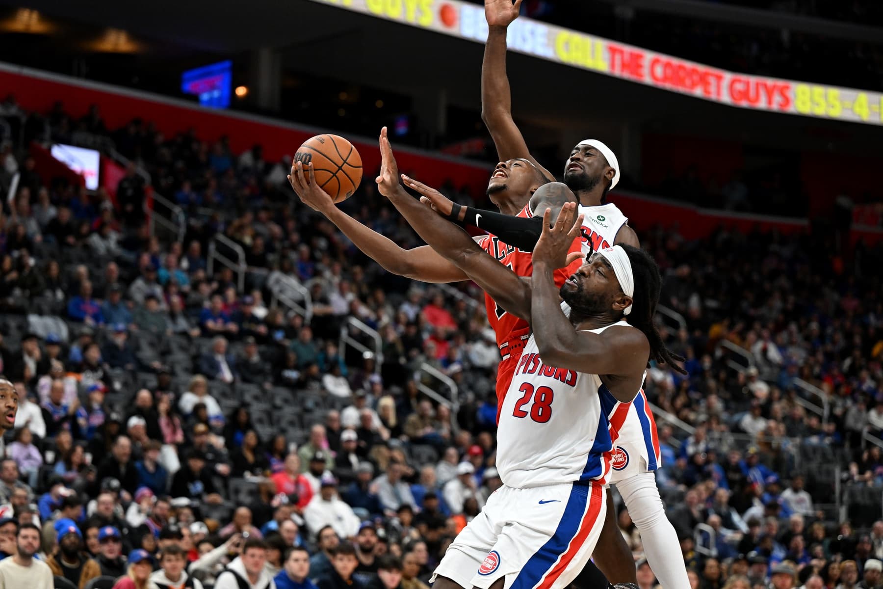 Isaiah Stewart explodes against the Bulls, Pistons win despite absences