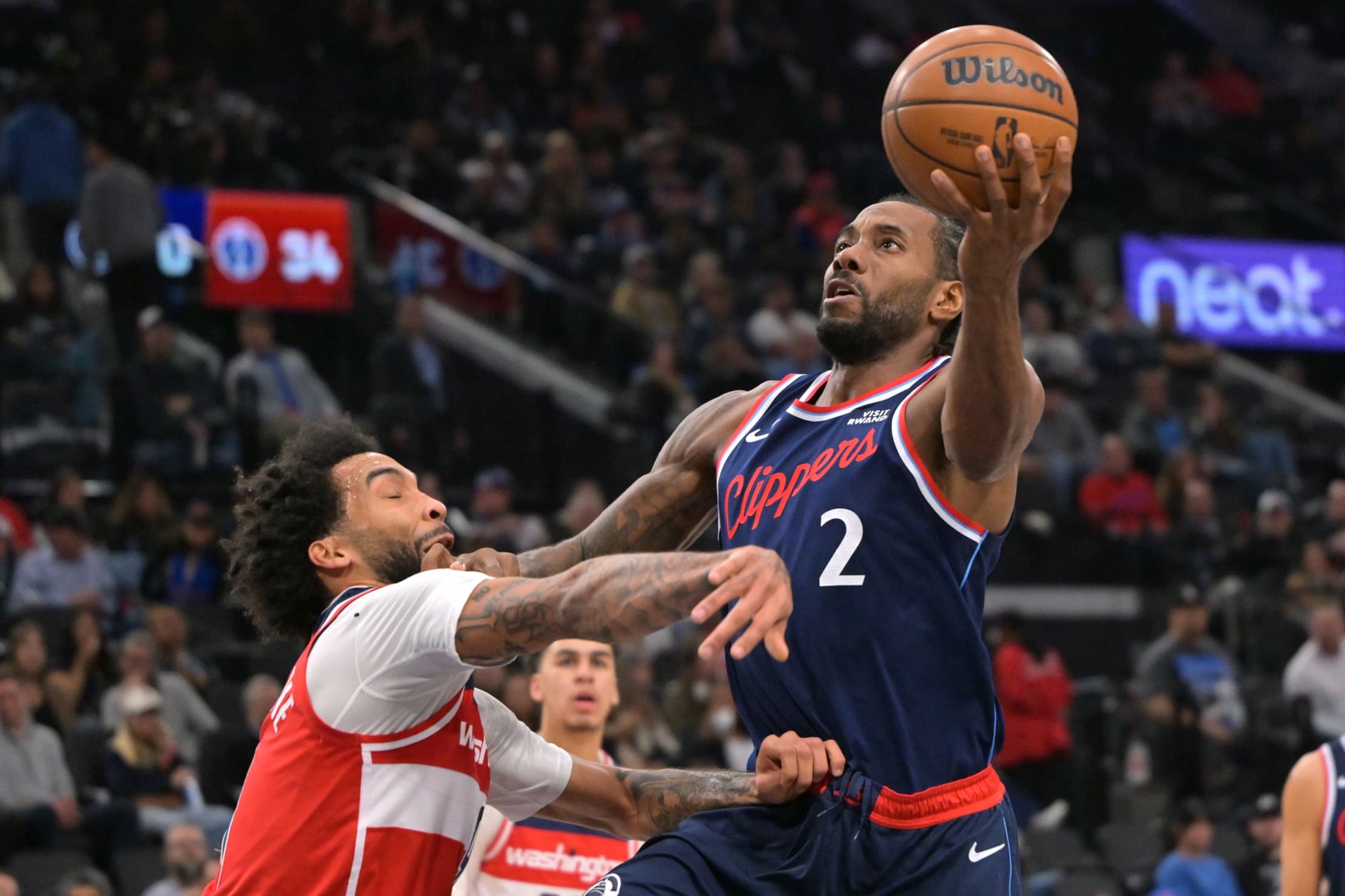 Kawhi Leonard guides Clippers to victory over Wizards