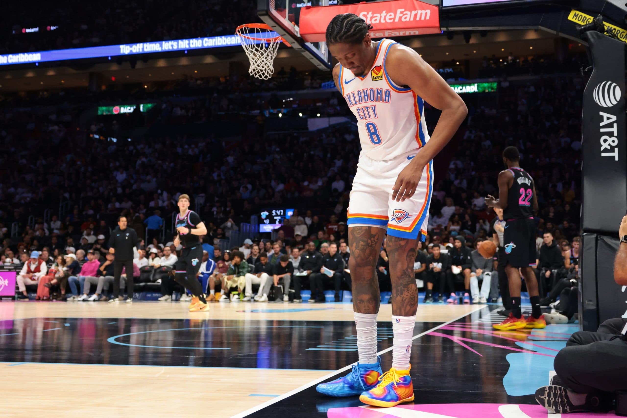 Jalen Williams out at minimum against Cleveland due to hamstring injury