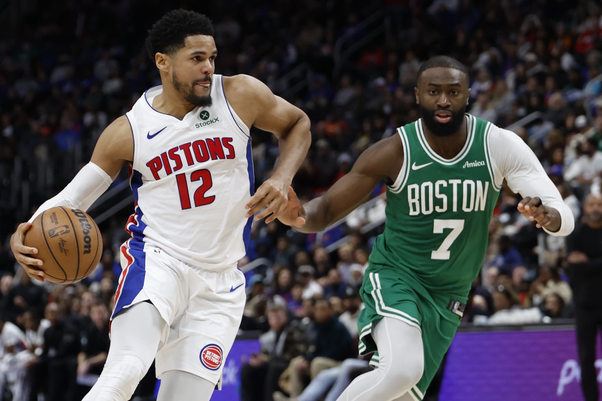 Pistons dominate Boston 104-103 thanks to a great Tobias Harris