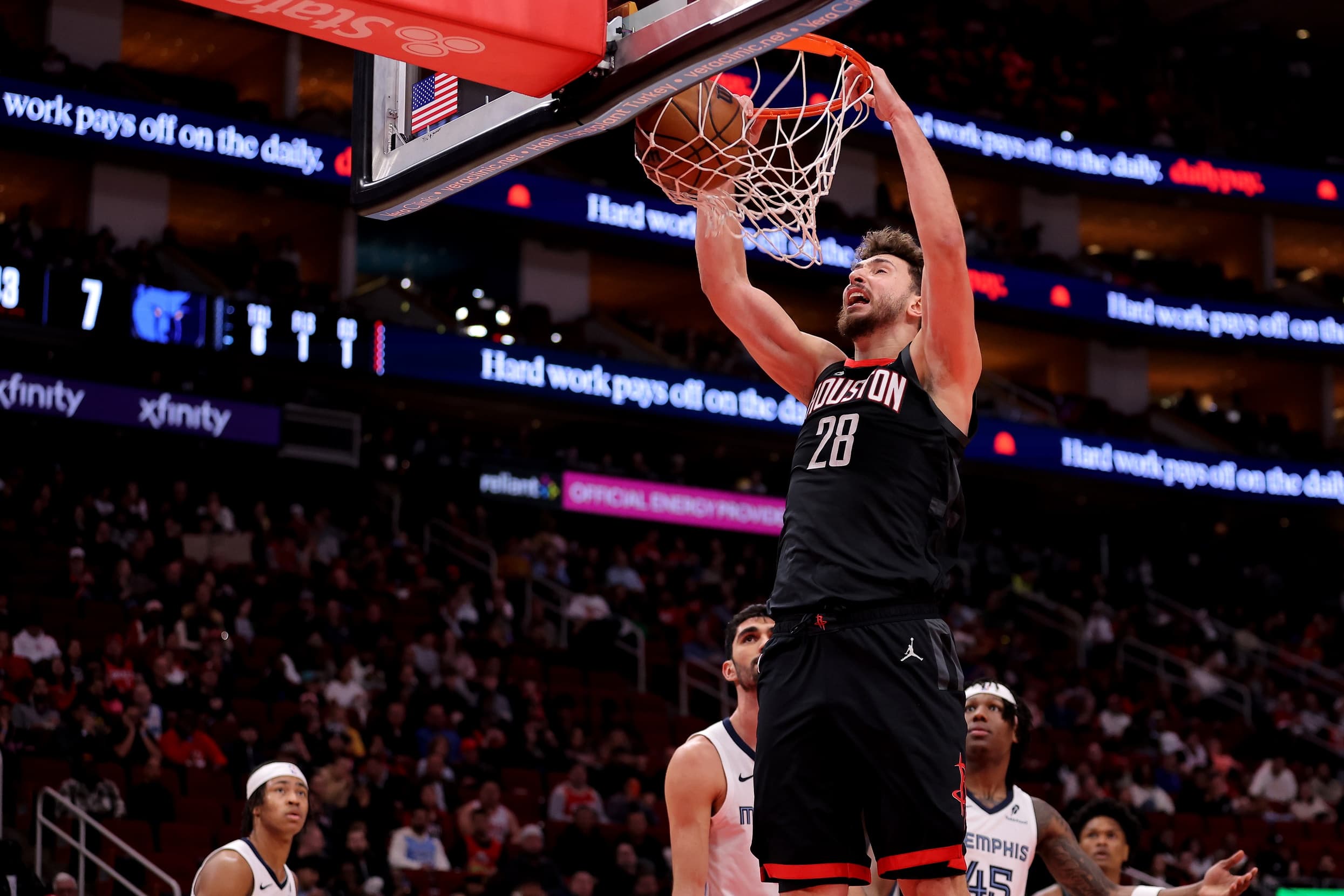 Houston Rockets: a 108-99 victory over Memphis after overcoming a significant deficit