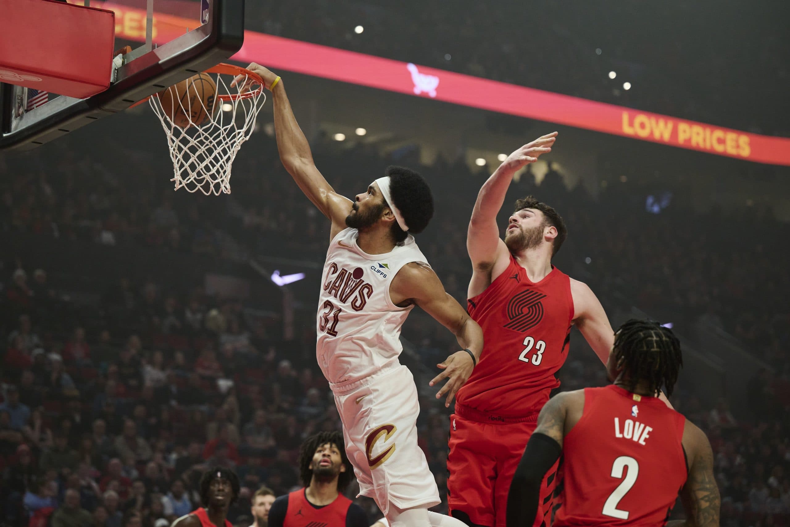 Jarrett Allen explodes for career-high 40 points against Portland