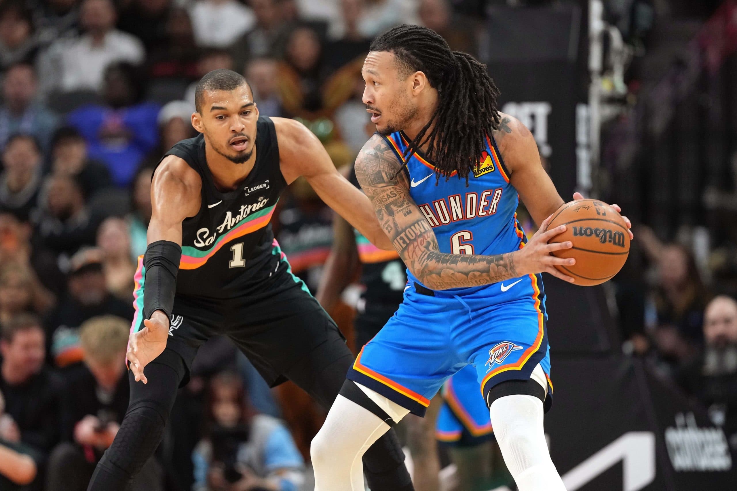 Wembanyama and the Spurs dominate a weakened Thunder 116-106