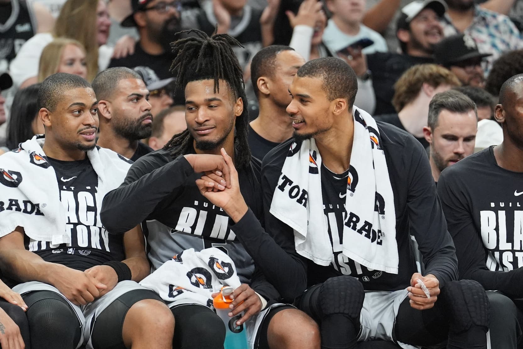 Wembanyama Quiet, Stephon Castle Sets Historic NBA Record in Spurs Victory Over Dallas