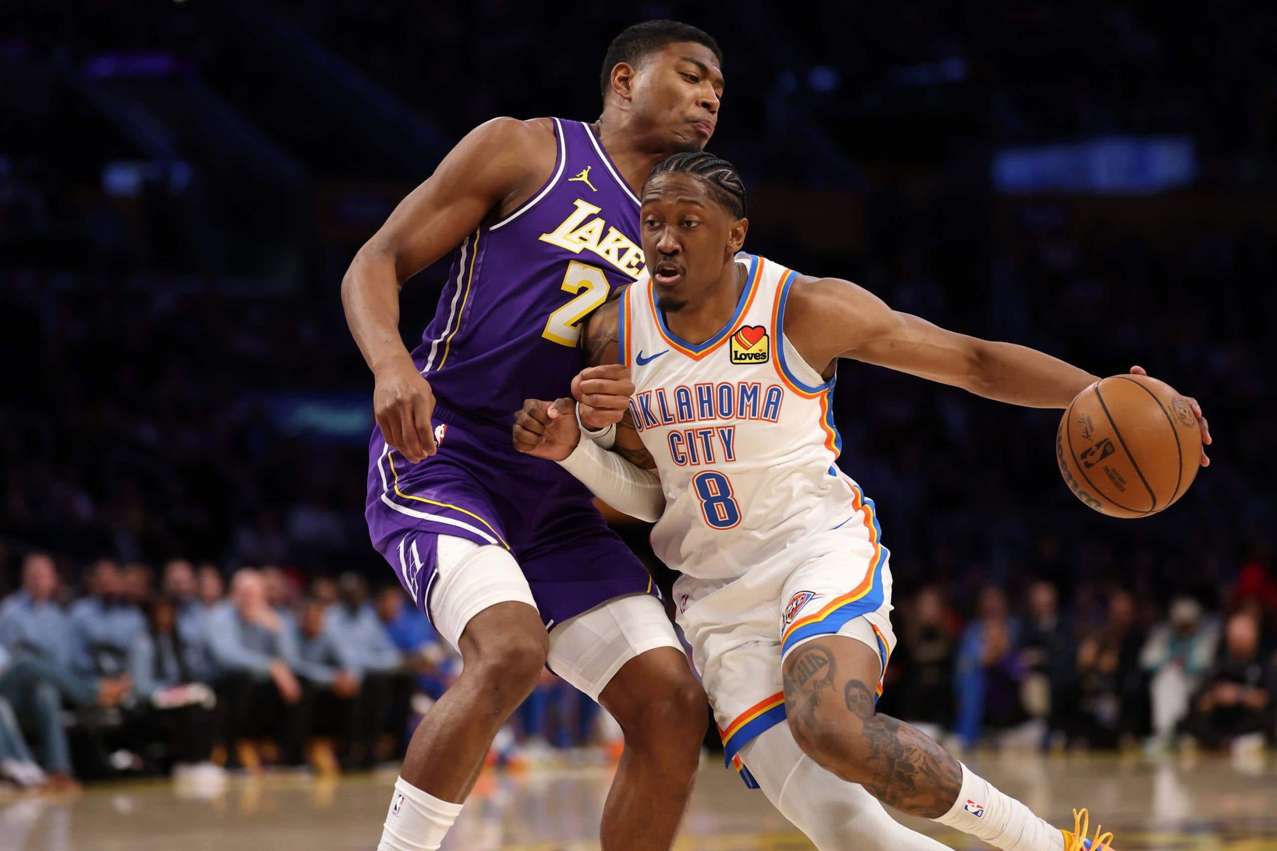 Jalen Williams leads Oklahoma City to victory over Lakers