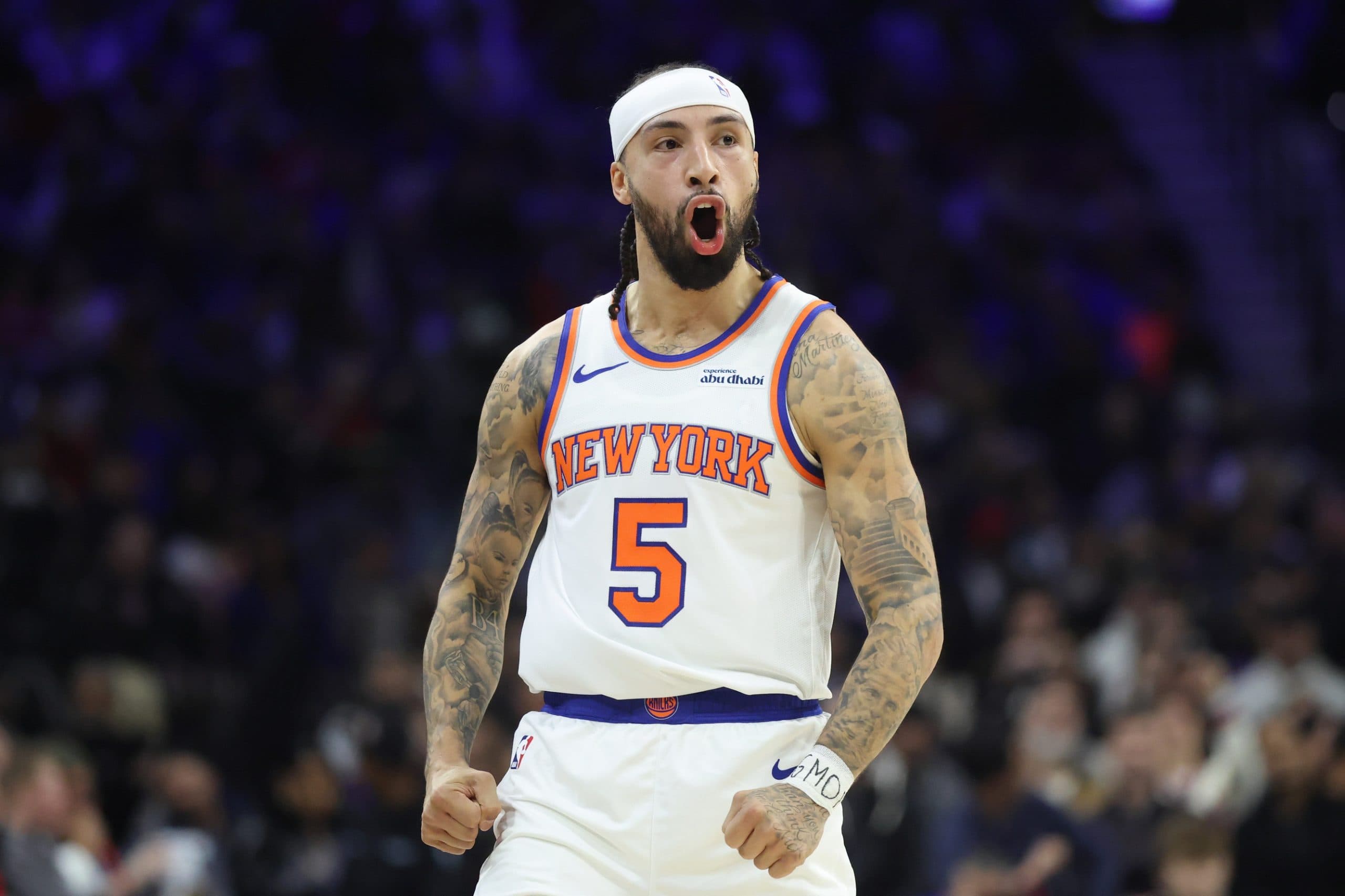 Knicks crush 76ers by 49 points thanks to a sparkling Alvarado