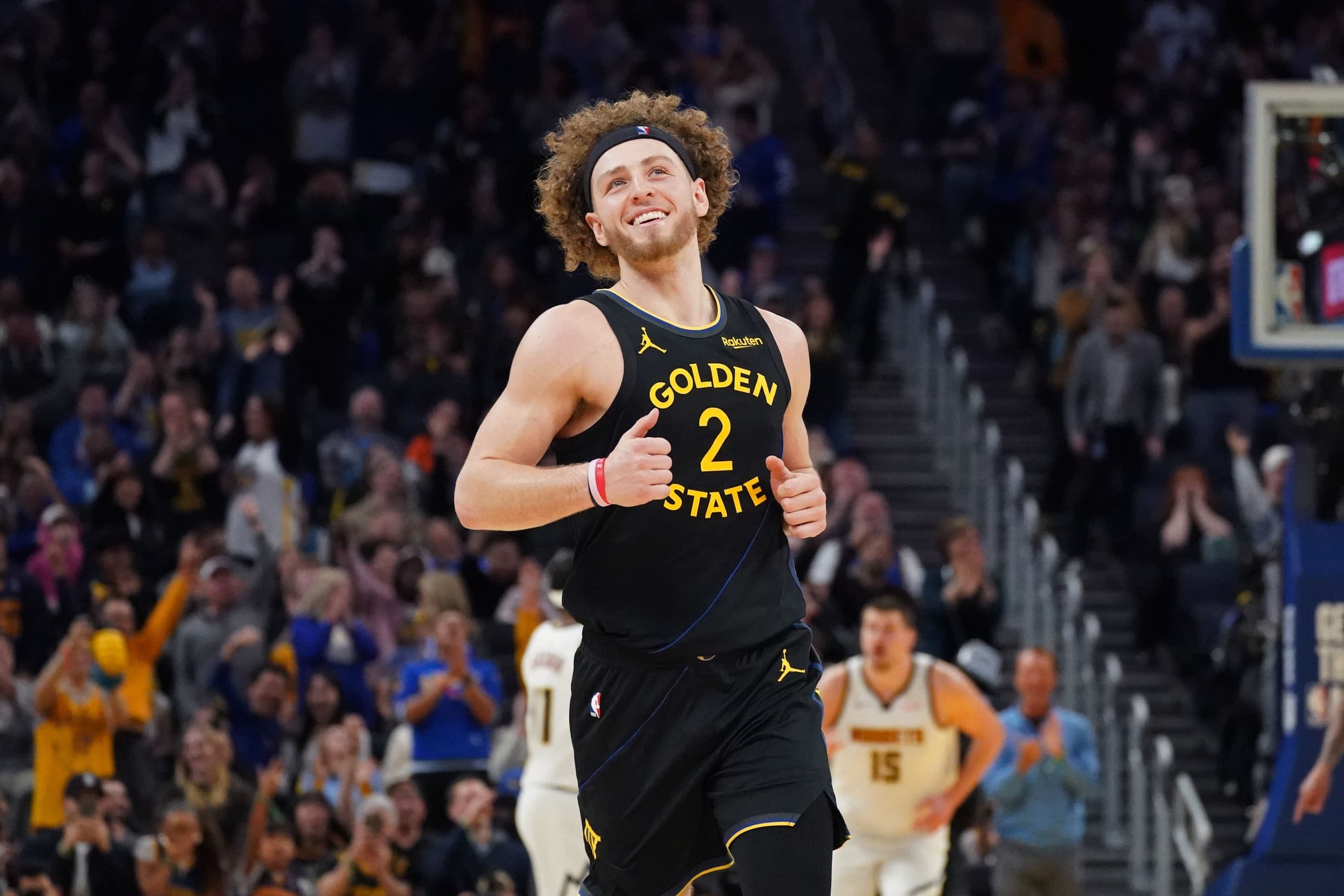 Podziemski leads Warriors to victory against Denver
