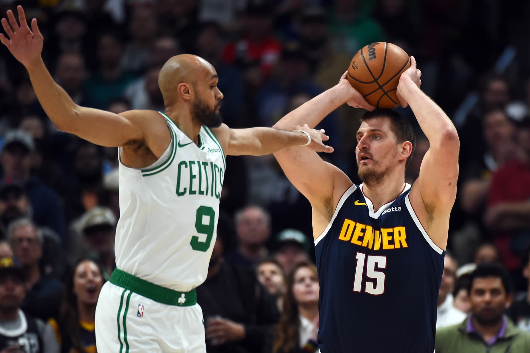 Nikola Jokic guides Denver to victory against Boston