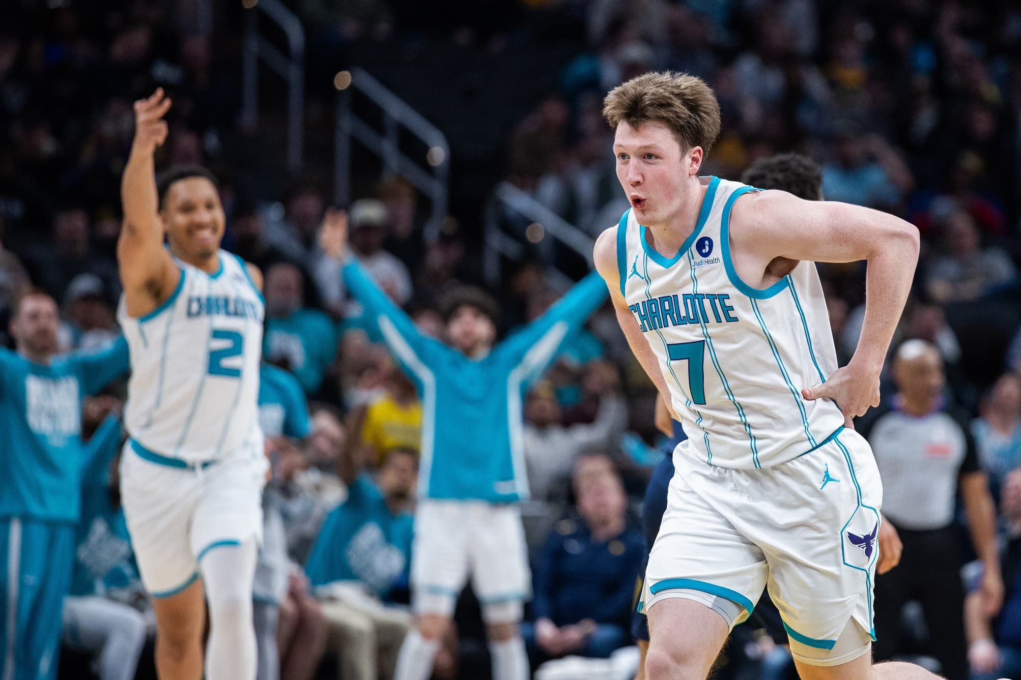 Kon Knueppel breaks NBA 3-point record for a rookie in just 59 games