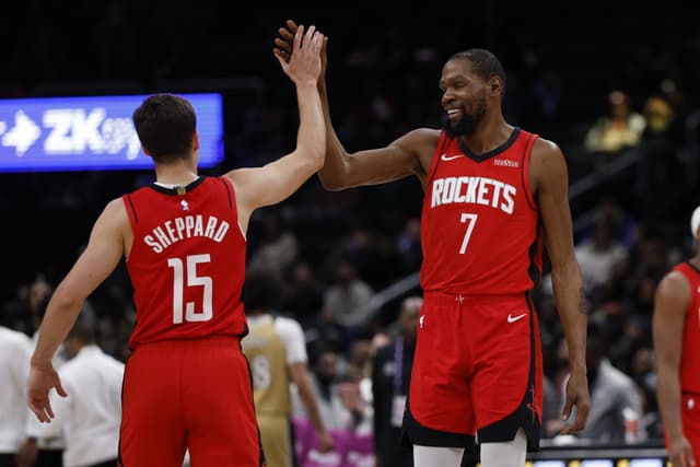 Rockets defeat Wizards 123-118 as Trae Young ejected before debut