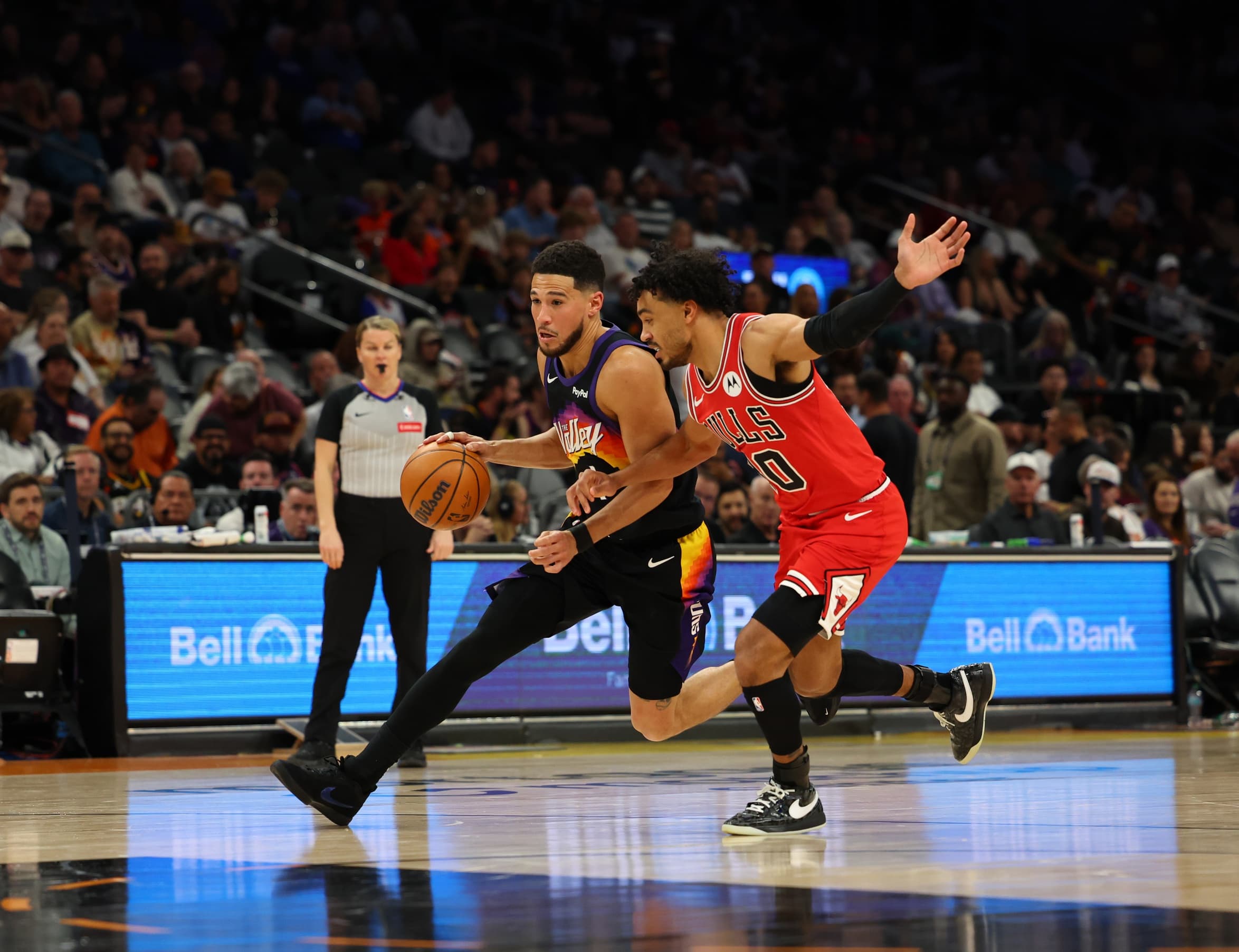 Bulls End Suns’ Winning Streak with Thrilling 105-103 Victory Behind Sexton’s 30-Point Performance