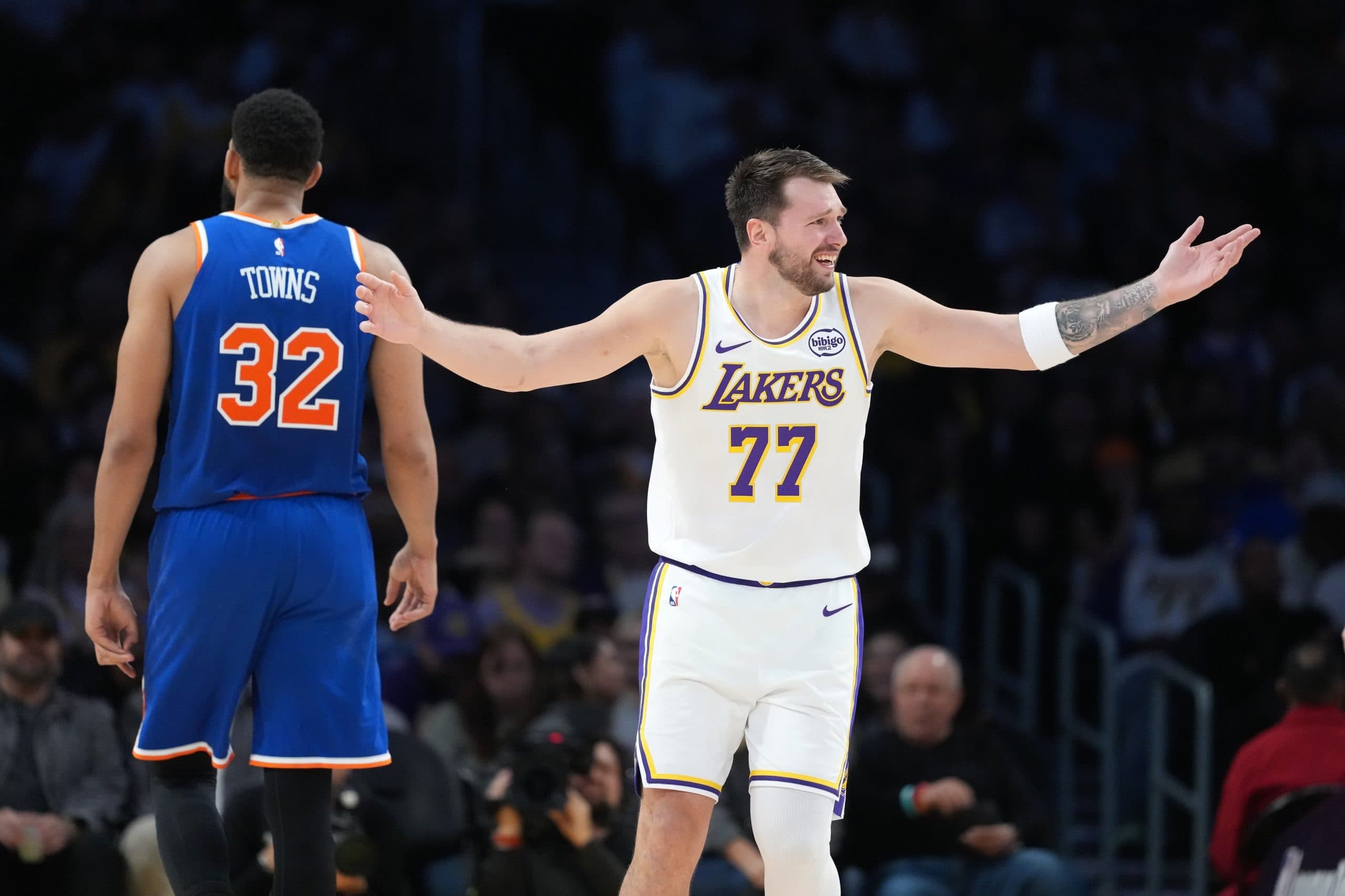 Luka Dončić and Austin Reaves Lead Lakers Past Knicks Without LeBron James