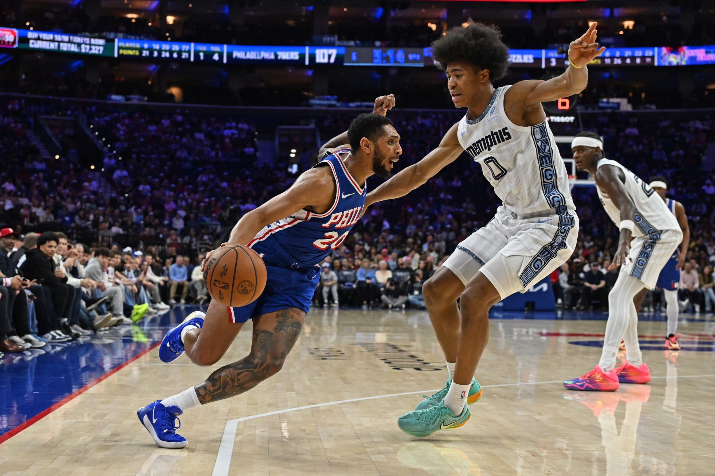 Cam Payne’s career-high 32 points leads 76ers comeback victory over Grizzlies 139-129