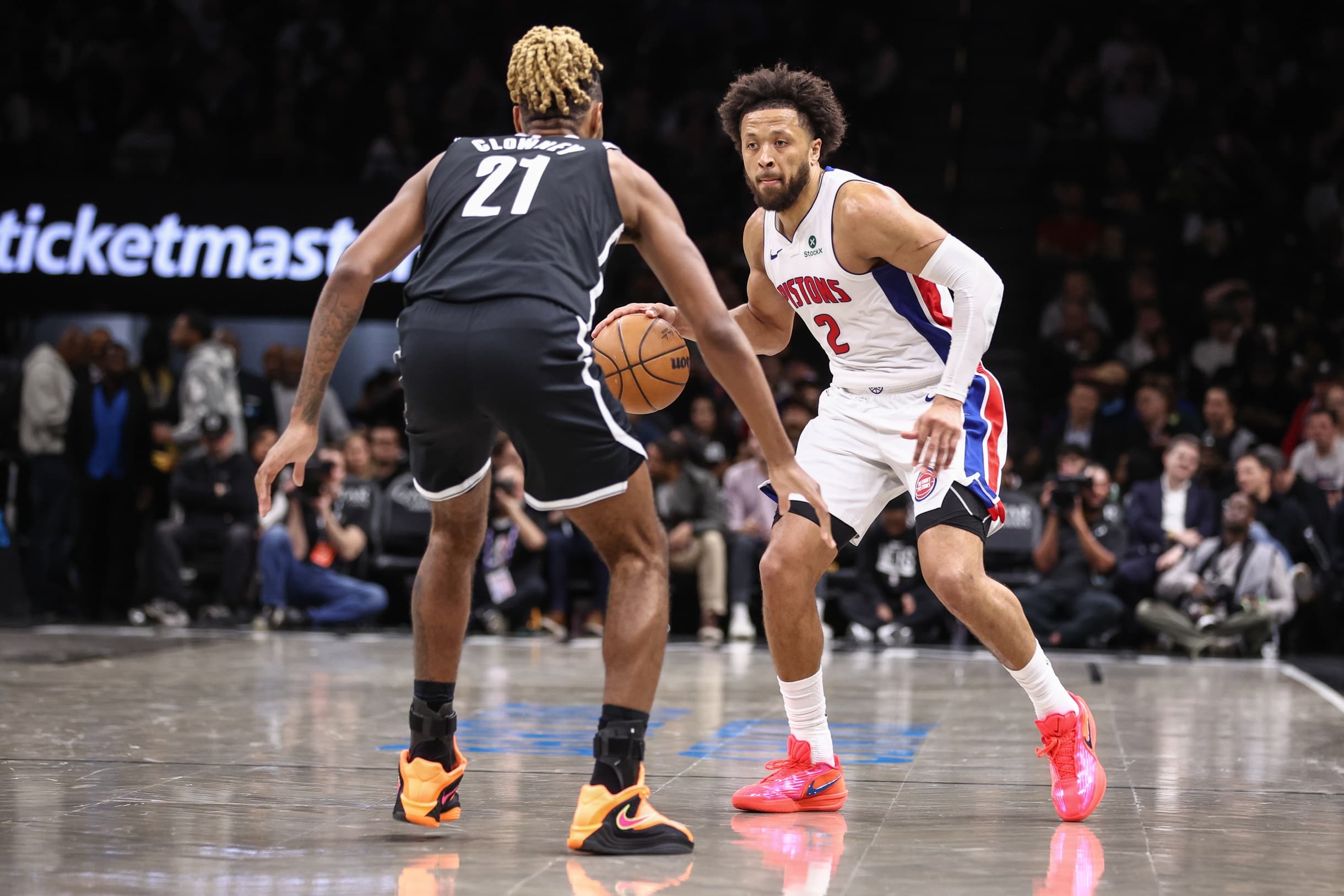 Pistons crush Nets by 38 points and end their losing streak