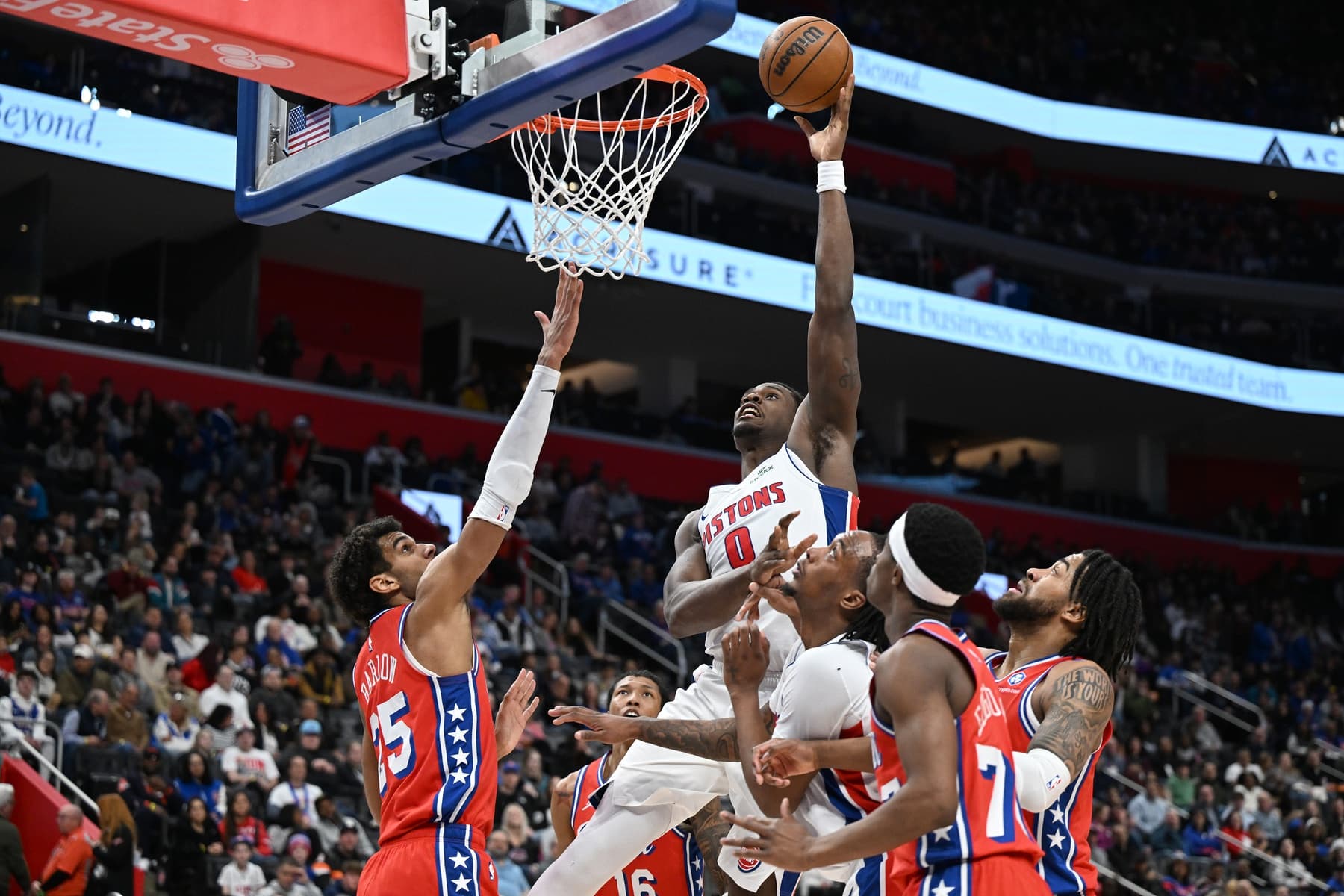 Depleted Sixers Suffer Heavy Loss to Pistons