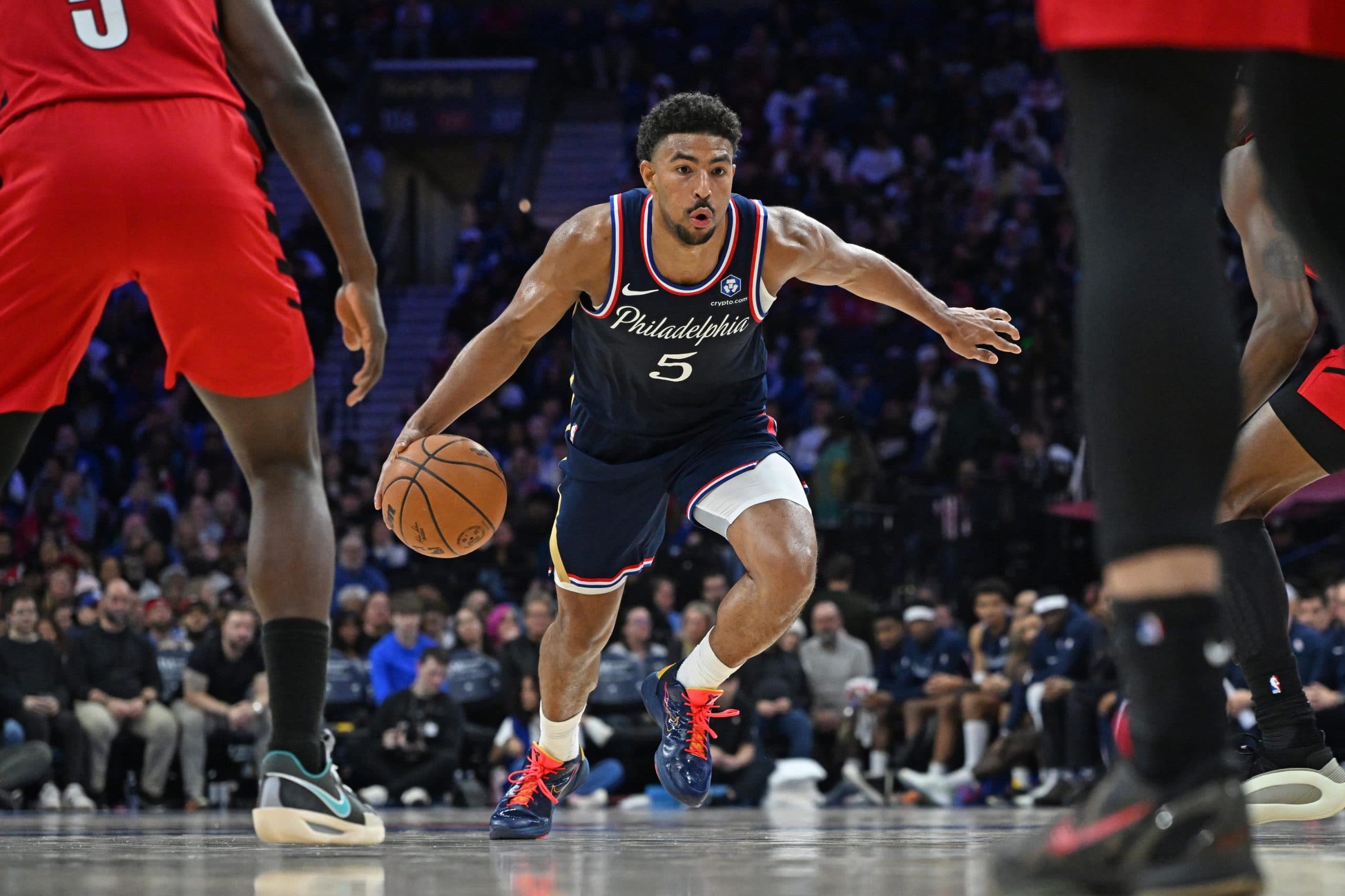 Quentin Grimes gives Sixers breathing room despite missing key players