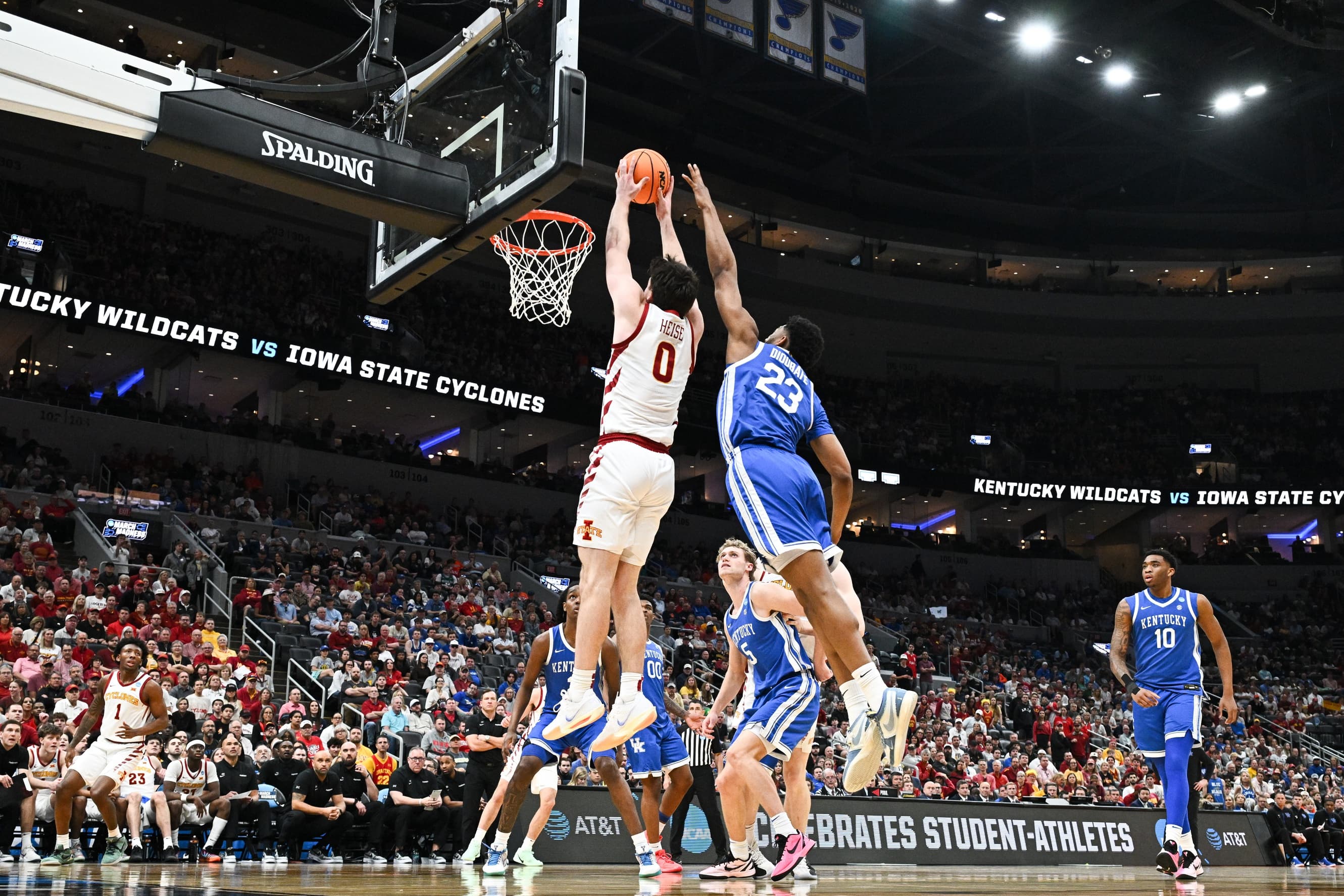 Kentucky suffers historic NCAA Tournament defeat, worst loss since 1972 against Iowa State