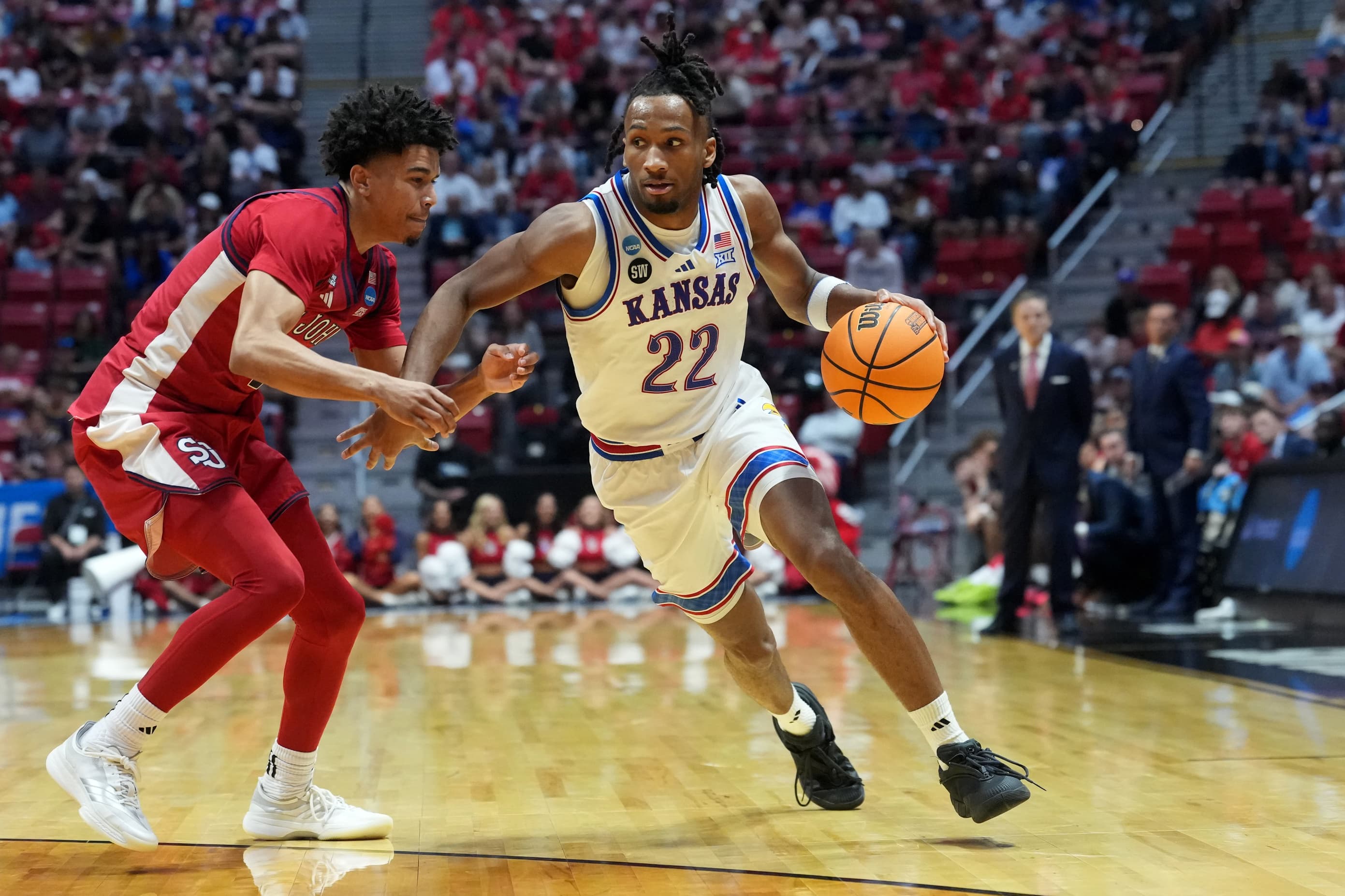 Darryn Peterson declares for NBA Draft after injury-plagued freshman season at Kansas