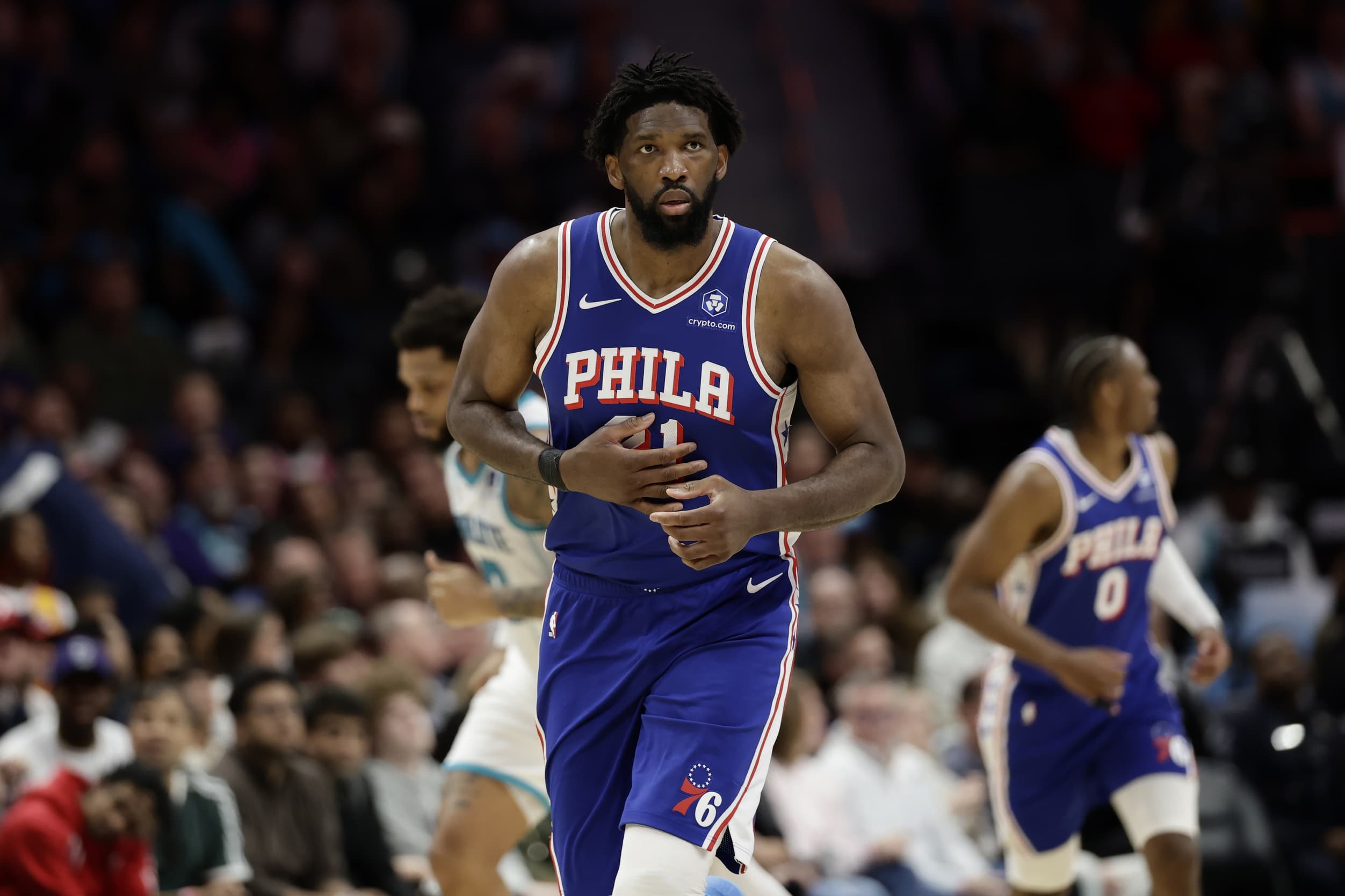 Joel Embiid uncertain for playoff series against the Celtics