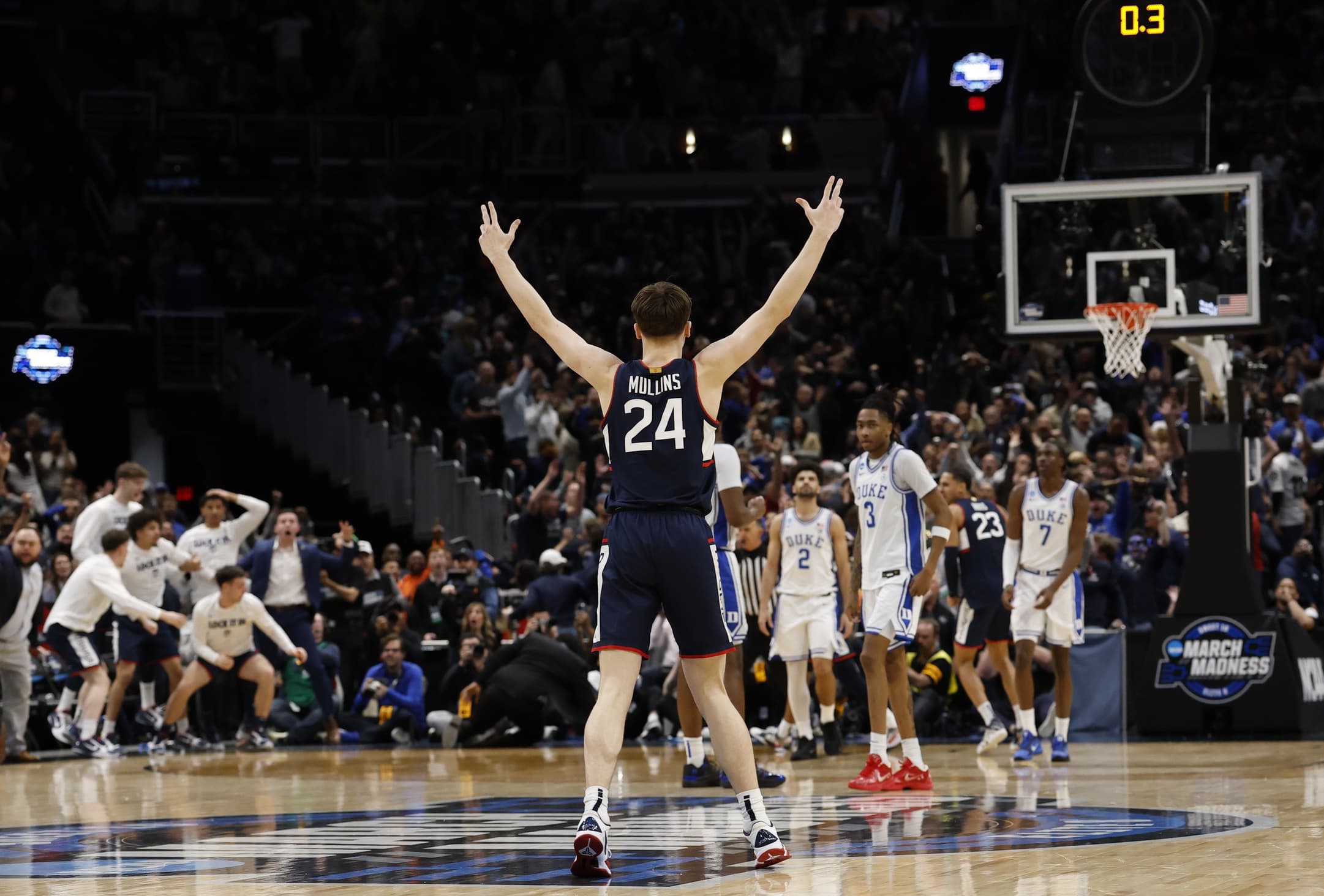 UConn Propelled to Final Four Thanks to One of the Greatest Shots in NCAA History