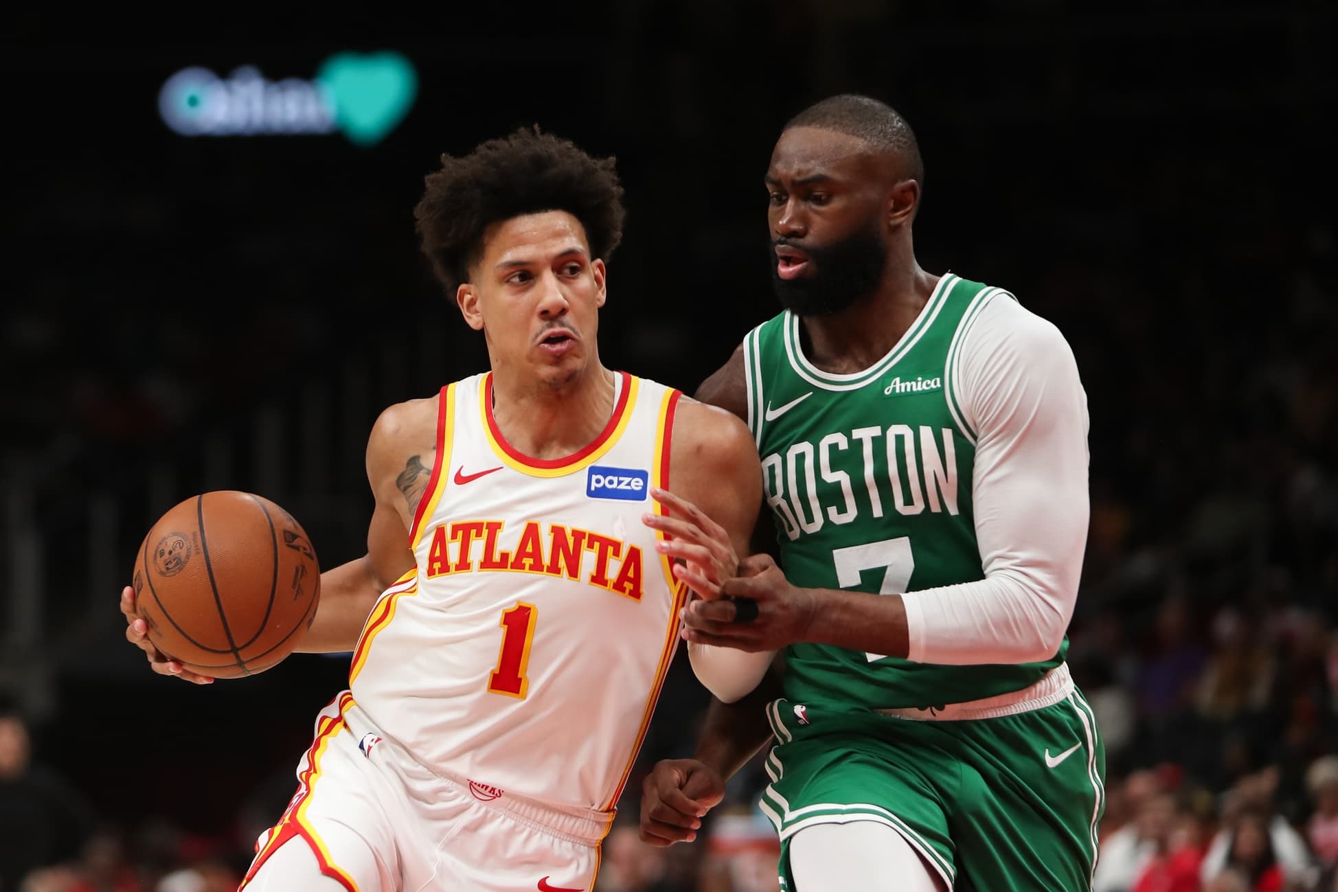 Atlanta secures 13th straight home win against Celtics with efficient Risacher performance