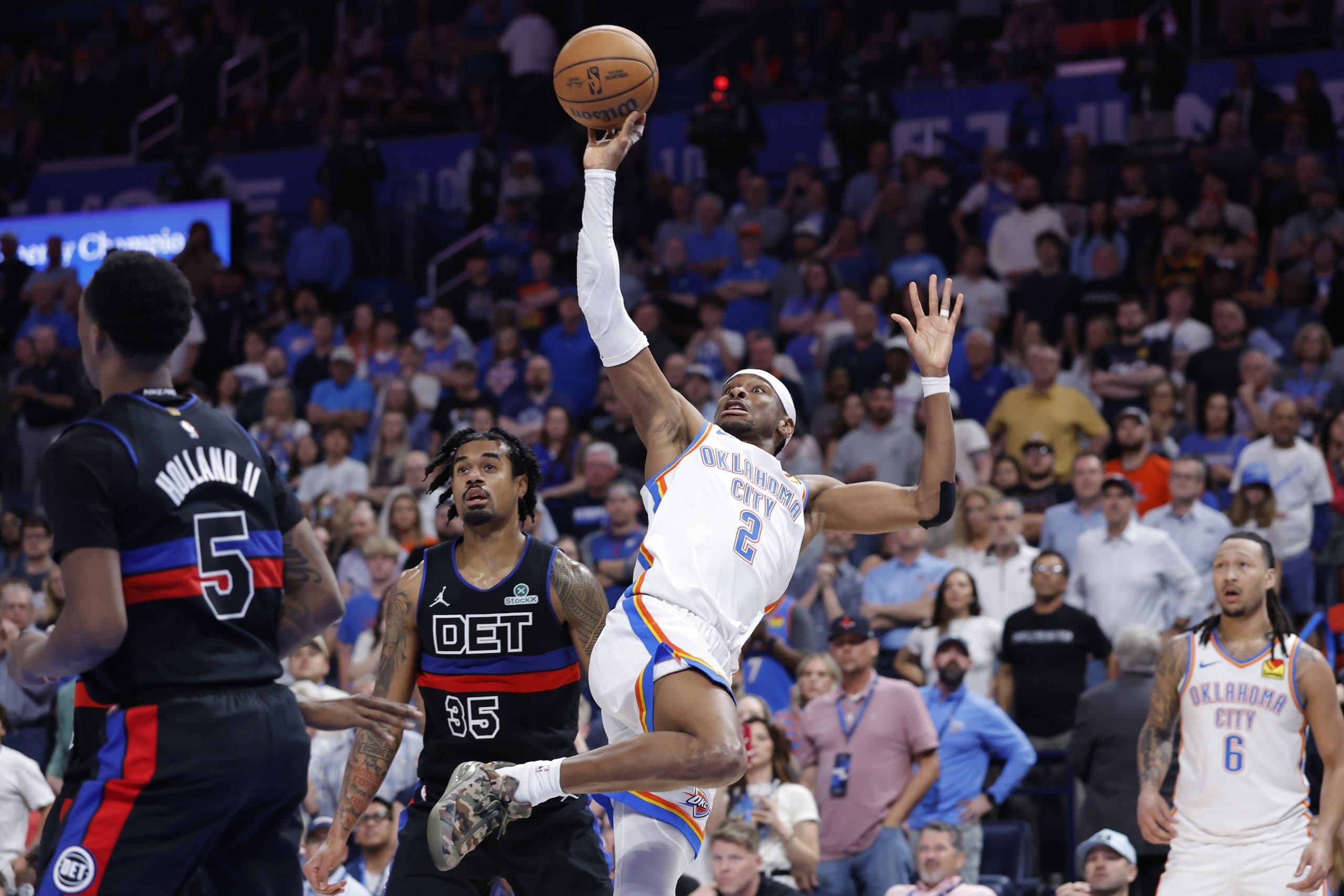 Shai Gilgeous-Alexander Drops 47 Points to Beat Pistons