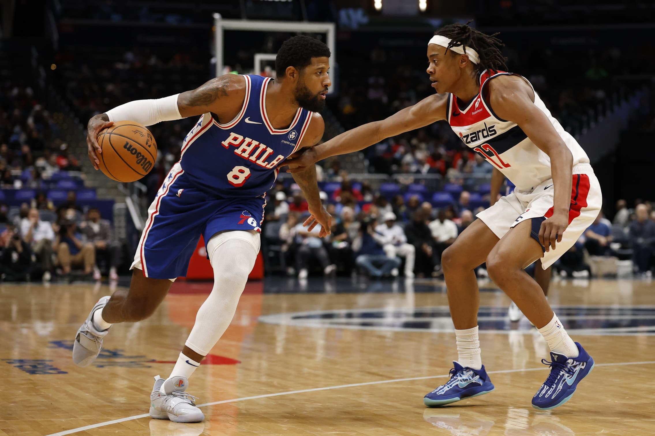 Philadelphia blow up for 153 points thanks to a vintage Paul George
