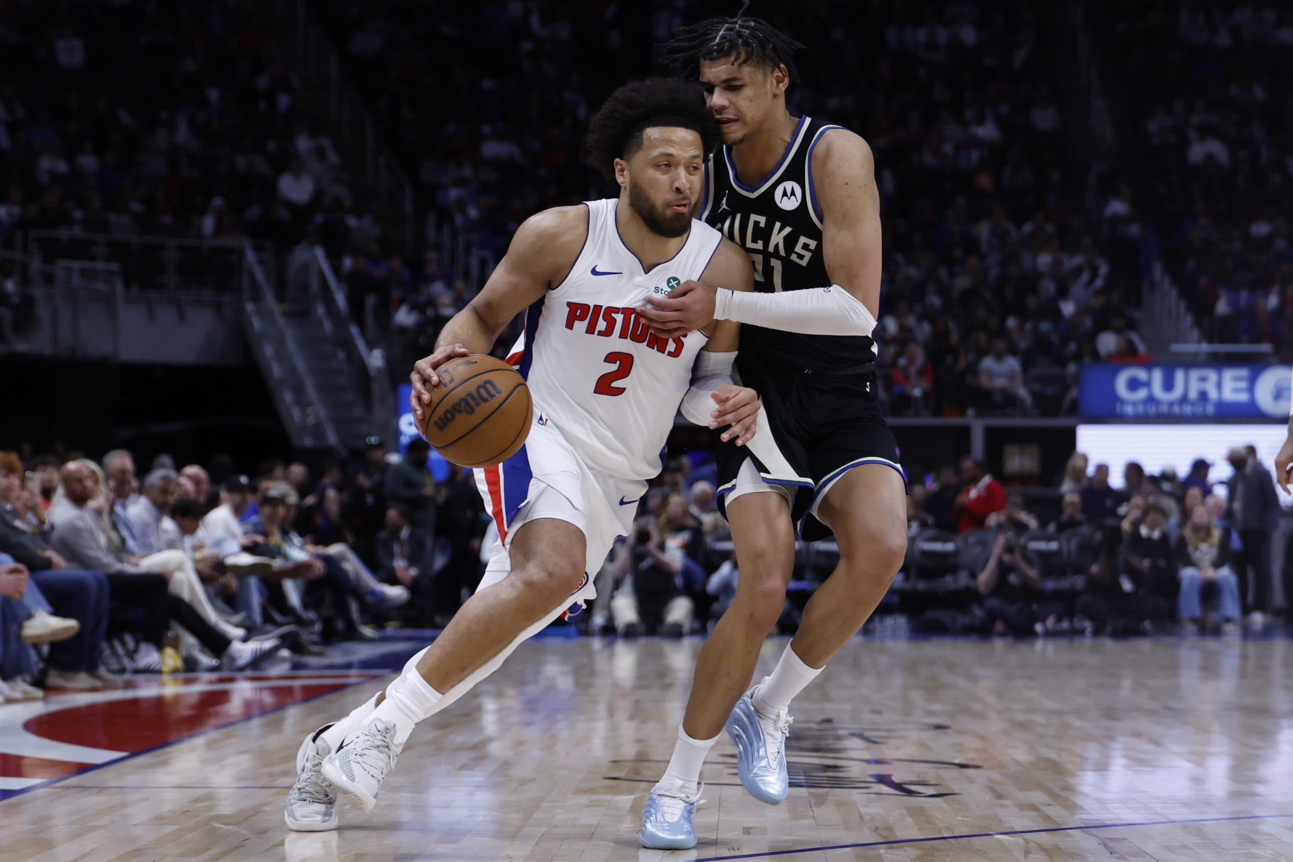 Cade Cunningham Returns Against Ousmane Dieng’s Bucks: Winning Double-Double After Pneumothorax