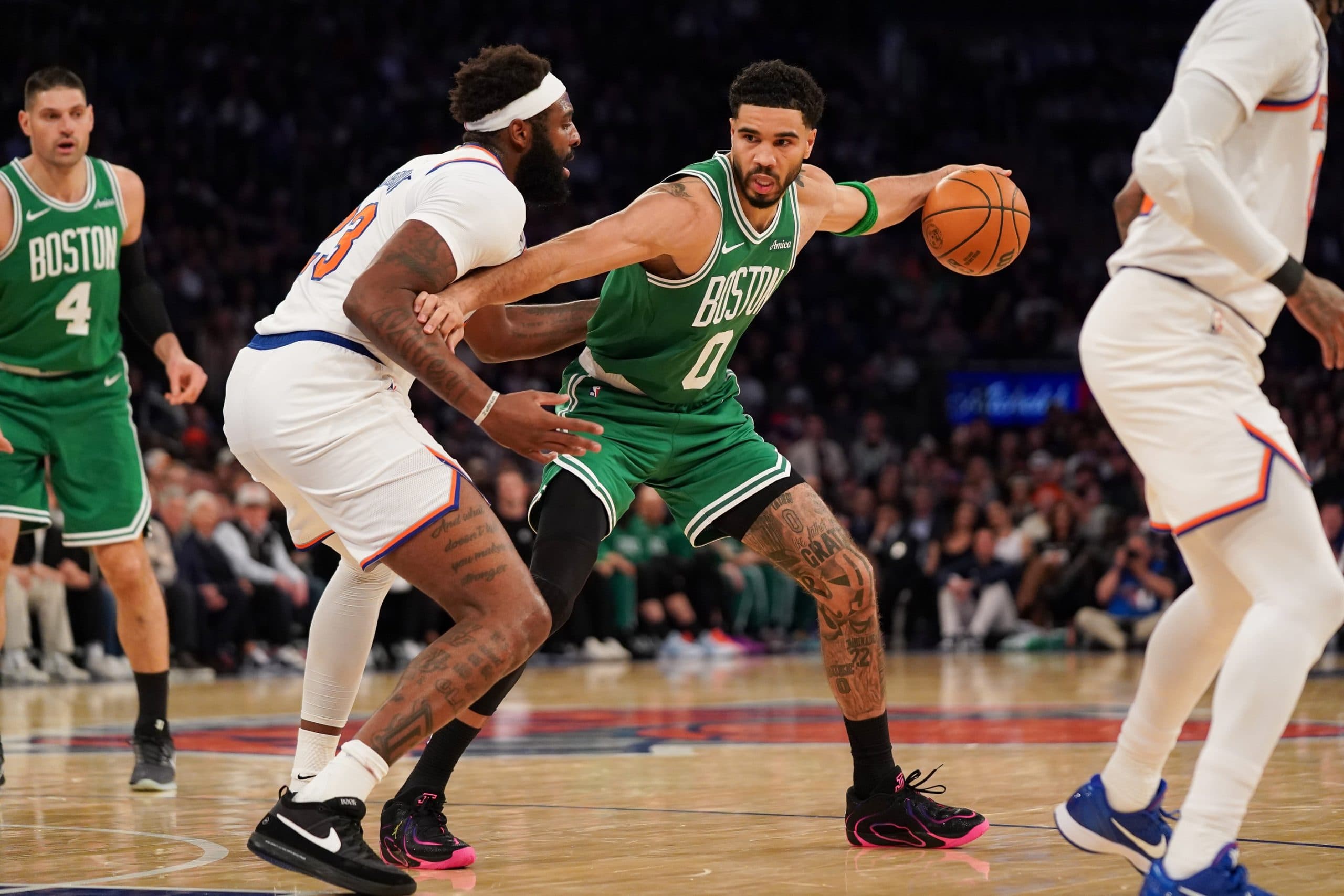 Knicks win, Tatum Returns to Madison Square Garden After His Traumatic Injury