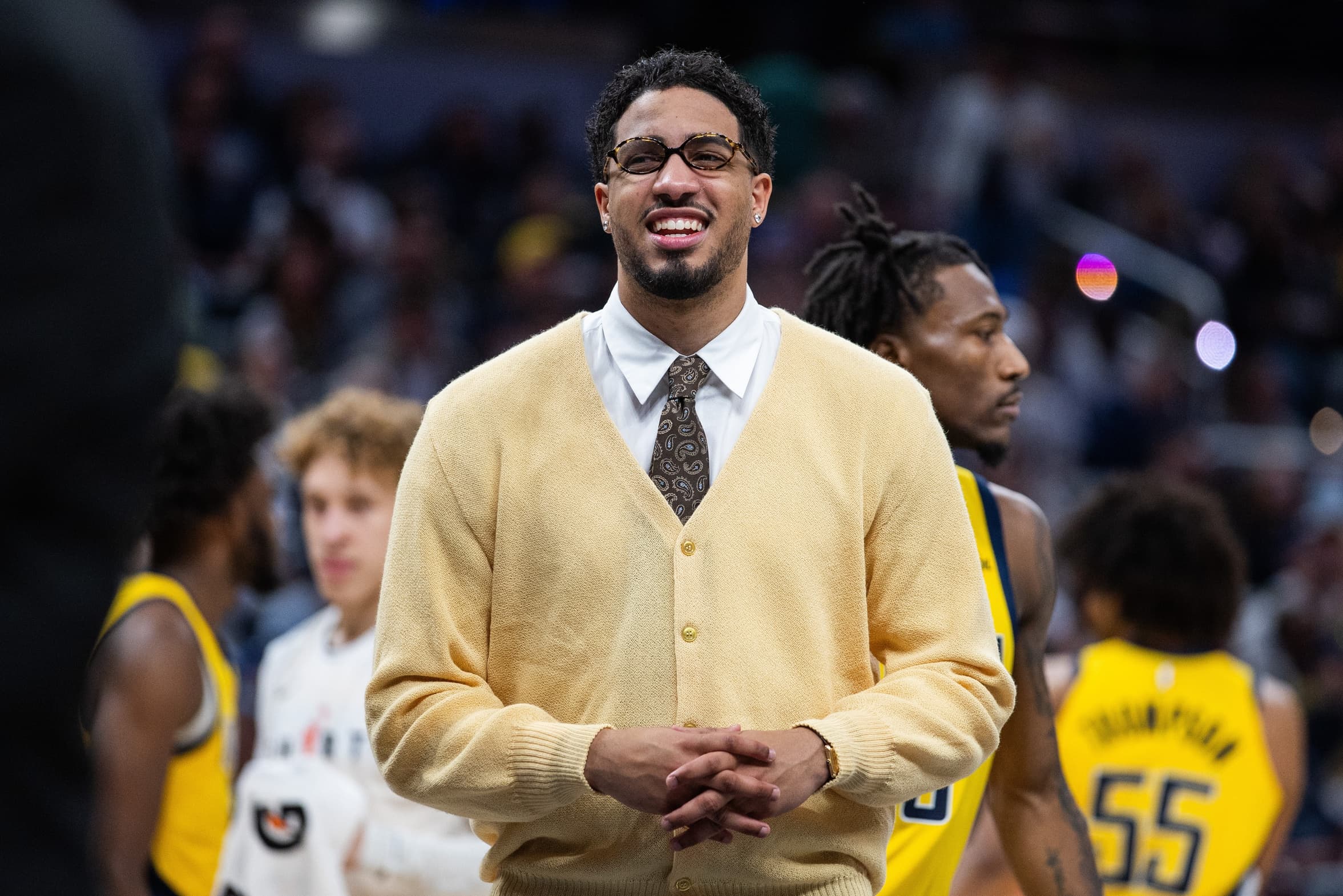 Tyrese Haliburton reveals why he gained weight, facial shingles complicates his recovery