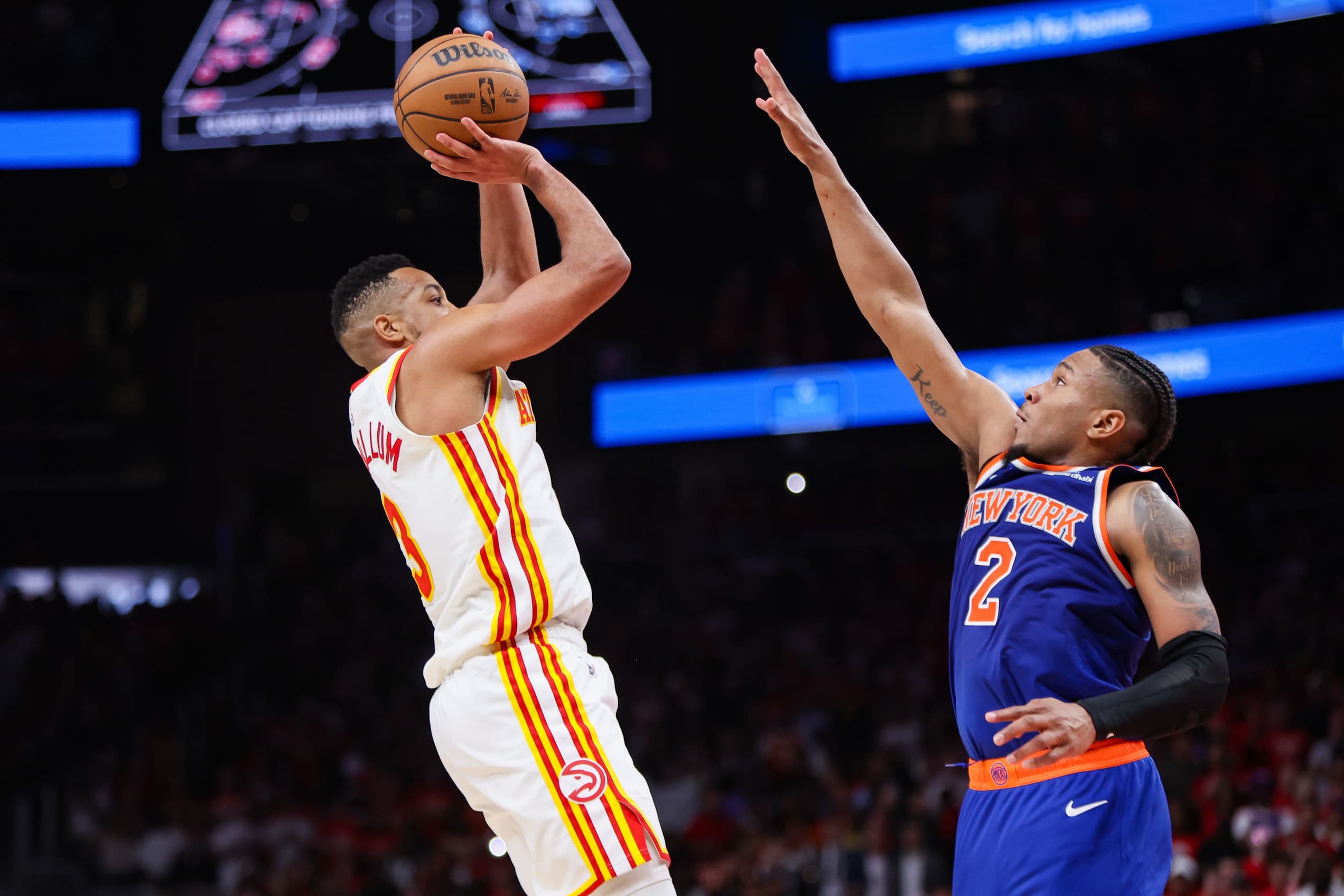 CJ McCollum’s clutch jumper lifts Hawks to commanding 2-1 series lead over Knicks