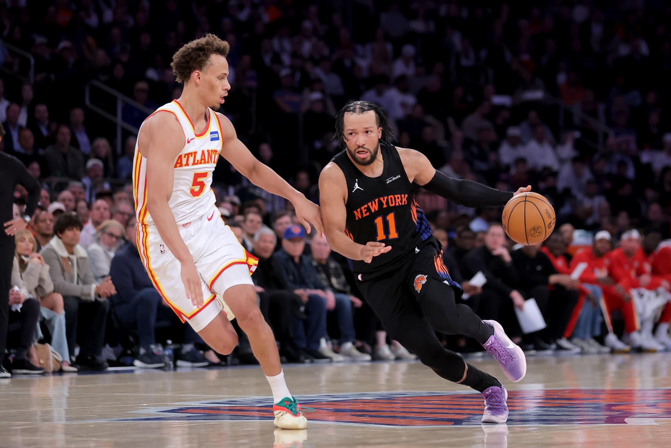 Jalen Brunson explodes for 39 points as Knicks dominate Hawks in Game 5
