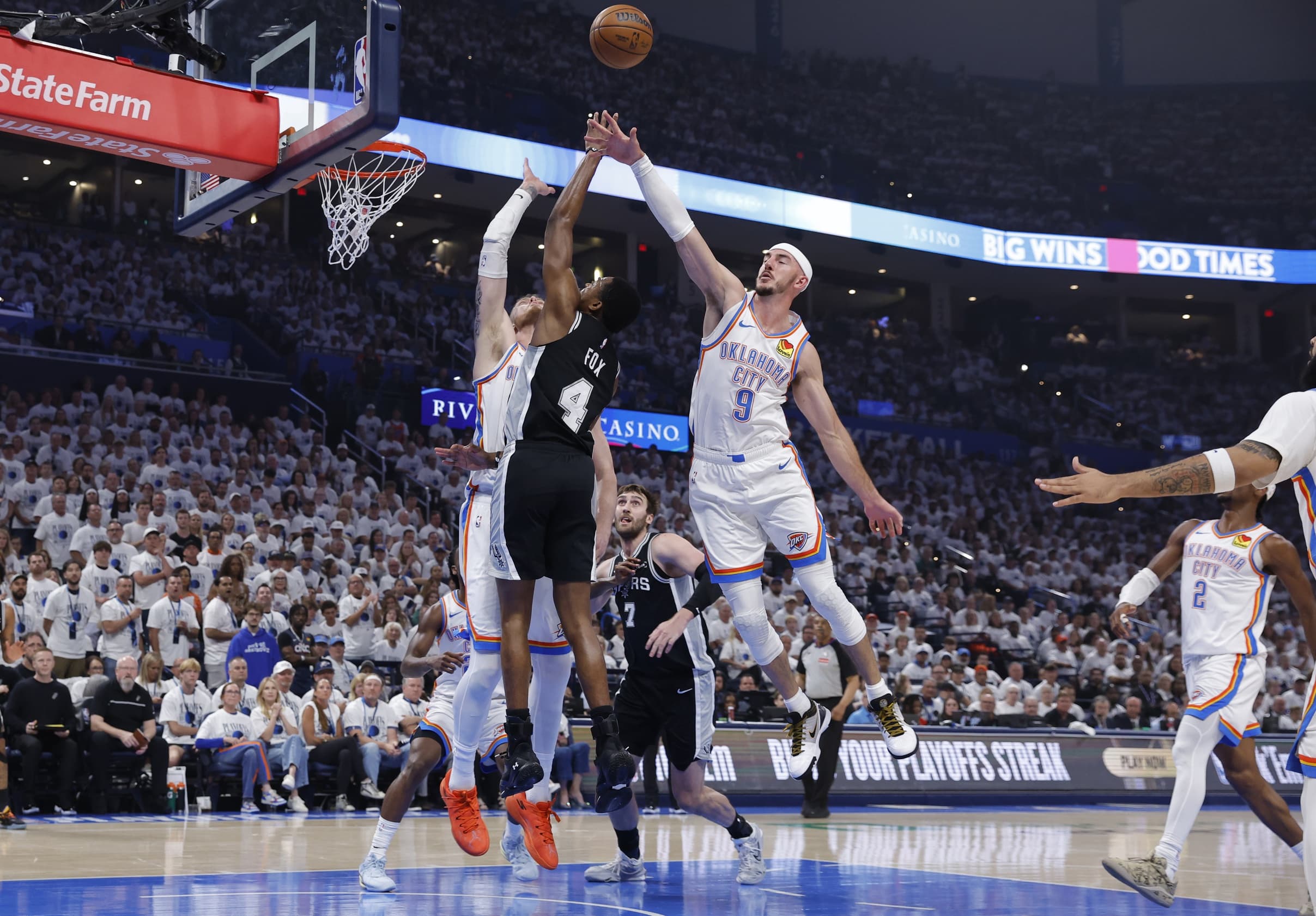 Thunder’s Bench Dominates Game 5: Caruso, Hartenstein, and McCain Step Up Without Williams and Mitchell