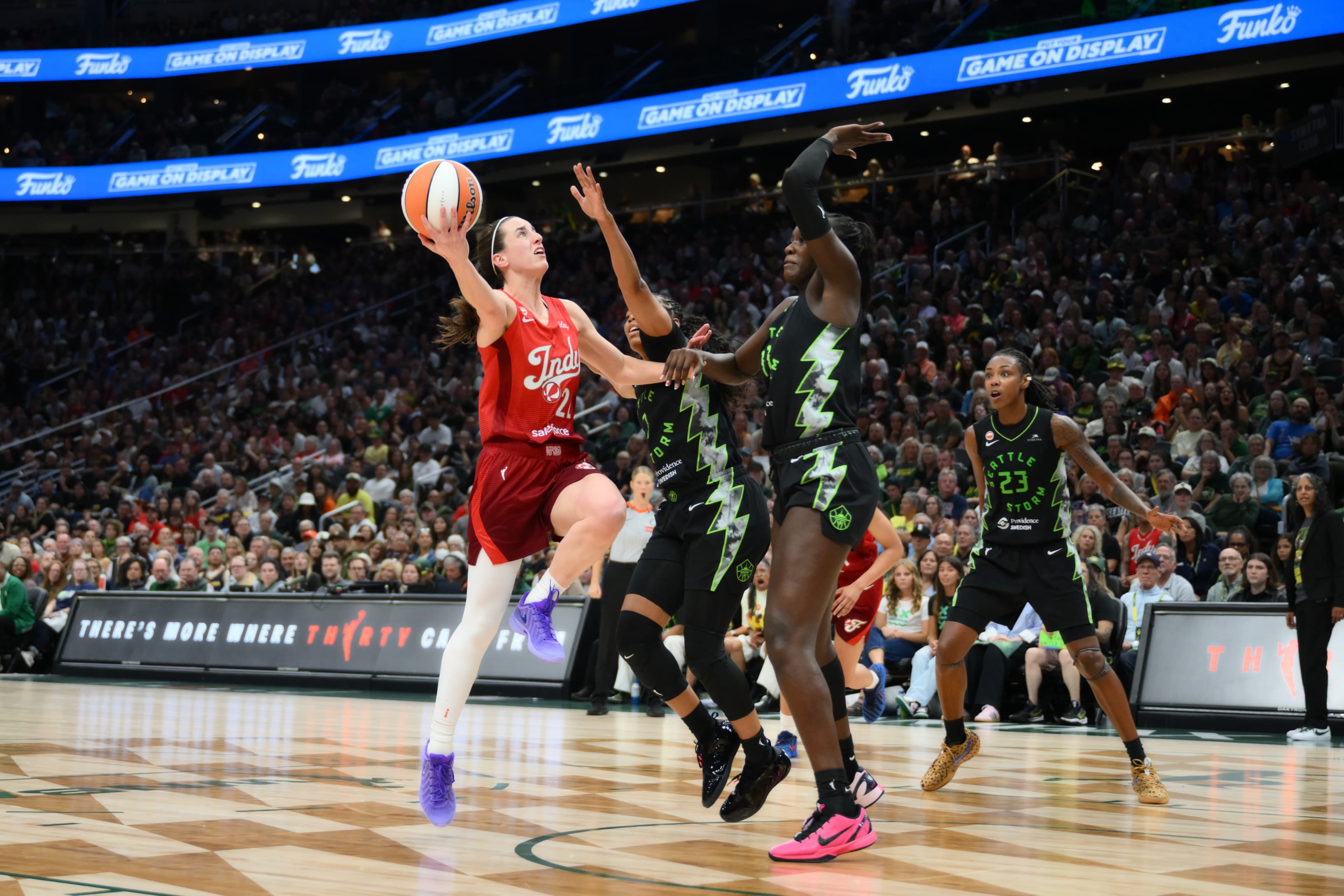 Caitlin Clark and Indiana Fever Set WNBA Record with Fourth Straight 100-Point Game