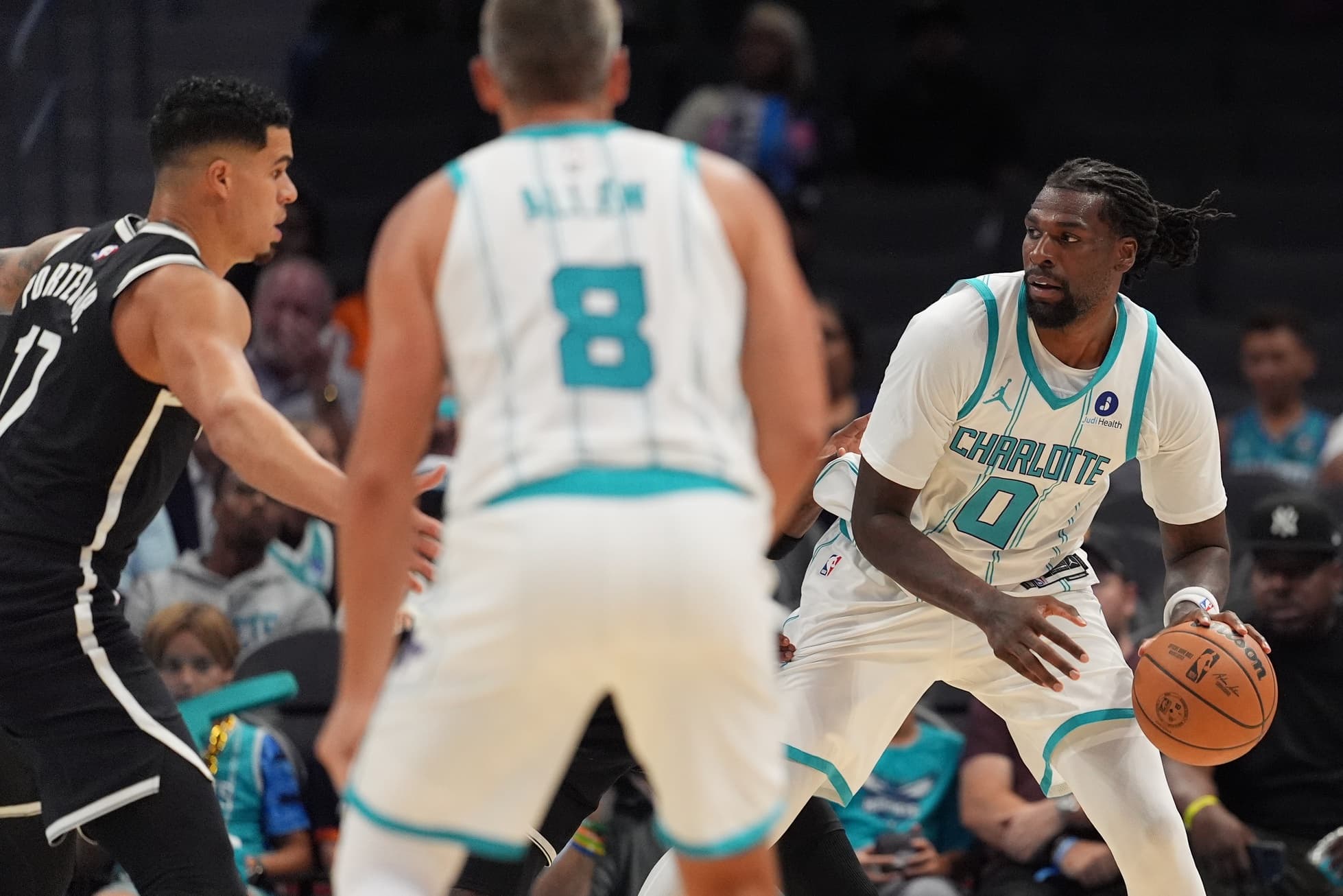 NBA: Preseason-Brooklyn Nets at Charlotte Hornets