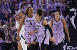 WNBA: Playoffs-Las Vegas Aces at Golden State Valkyries
