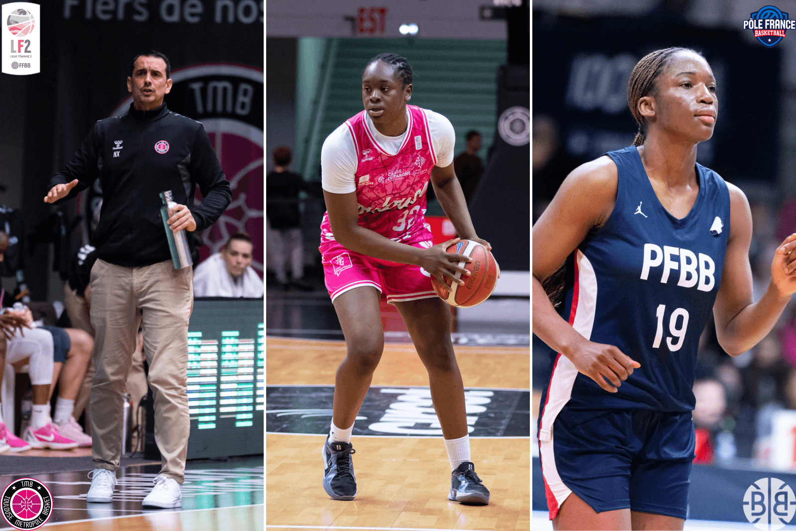 MVP, coach and young player of the season: Toulouse honored in LF2, with Binta Dramé and Xavier Noguera