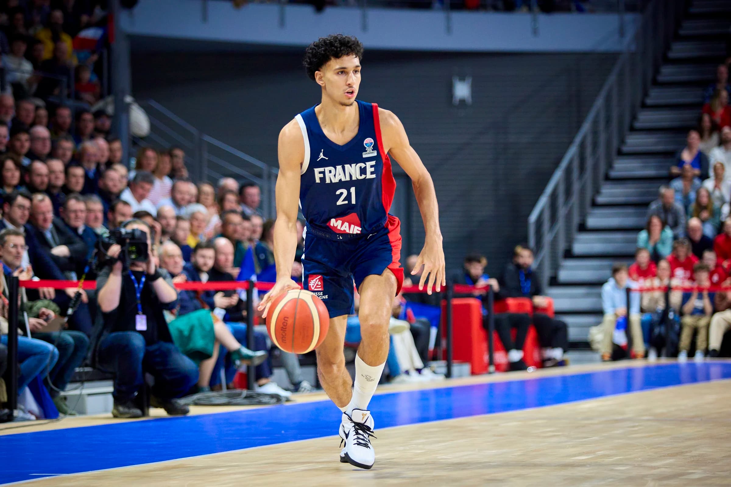 Zaccharie Risacher determined to « earn his spot » for EuroBasket 2025