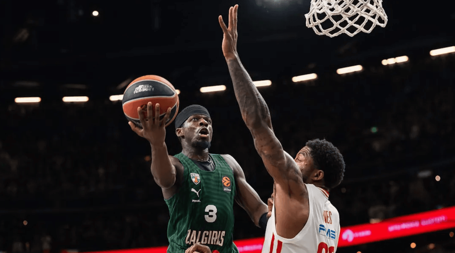 Zalgiris defeats Olympiacos 99-94 in thrilling double-overtime EuroLeague battle